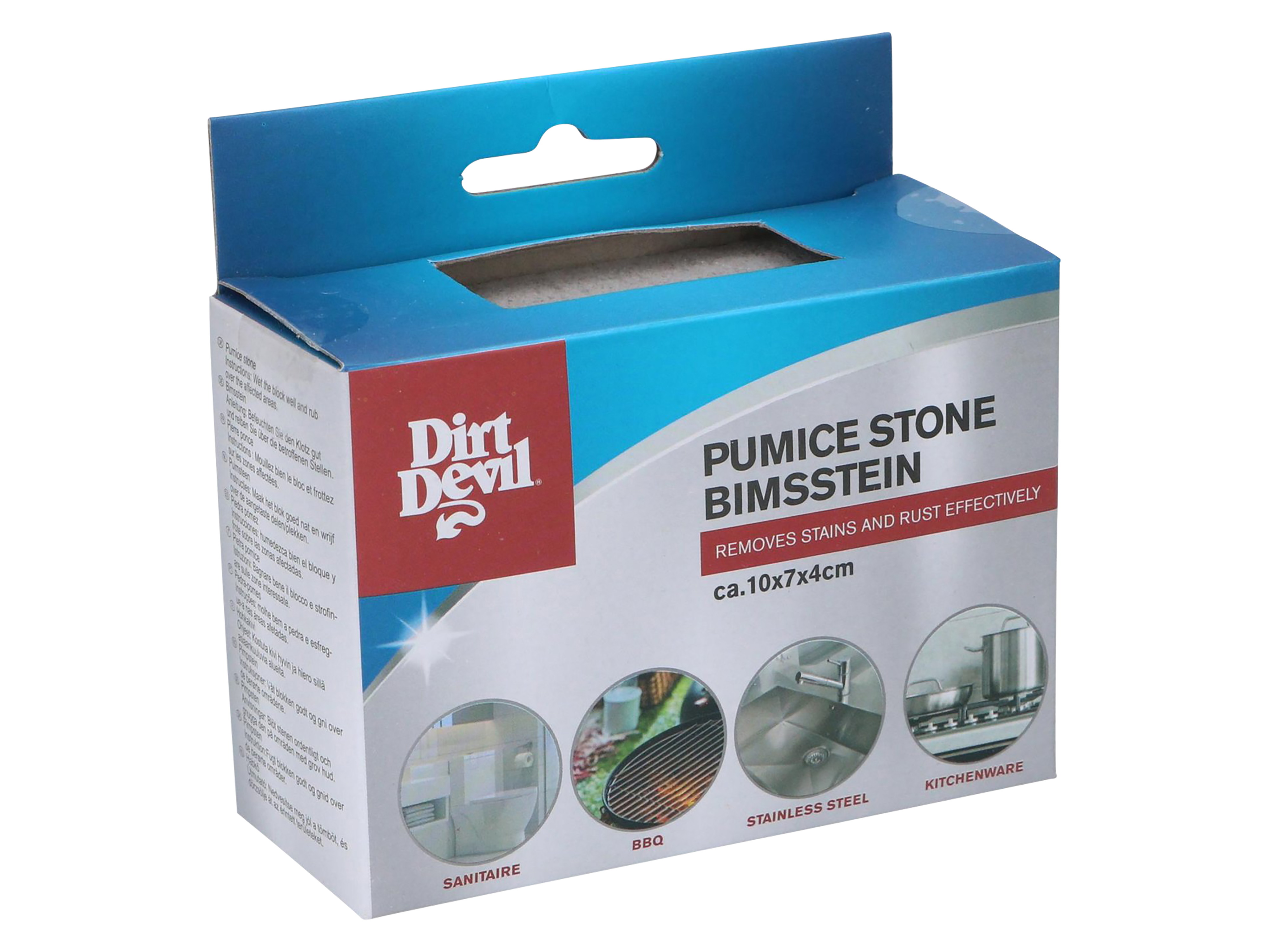 DIRT DEVIL Bimsstein, 10x7x4 cm DIRT DEVIL Bimsstein, 10x7x4 cm