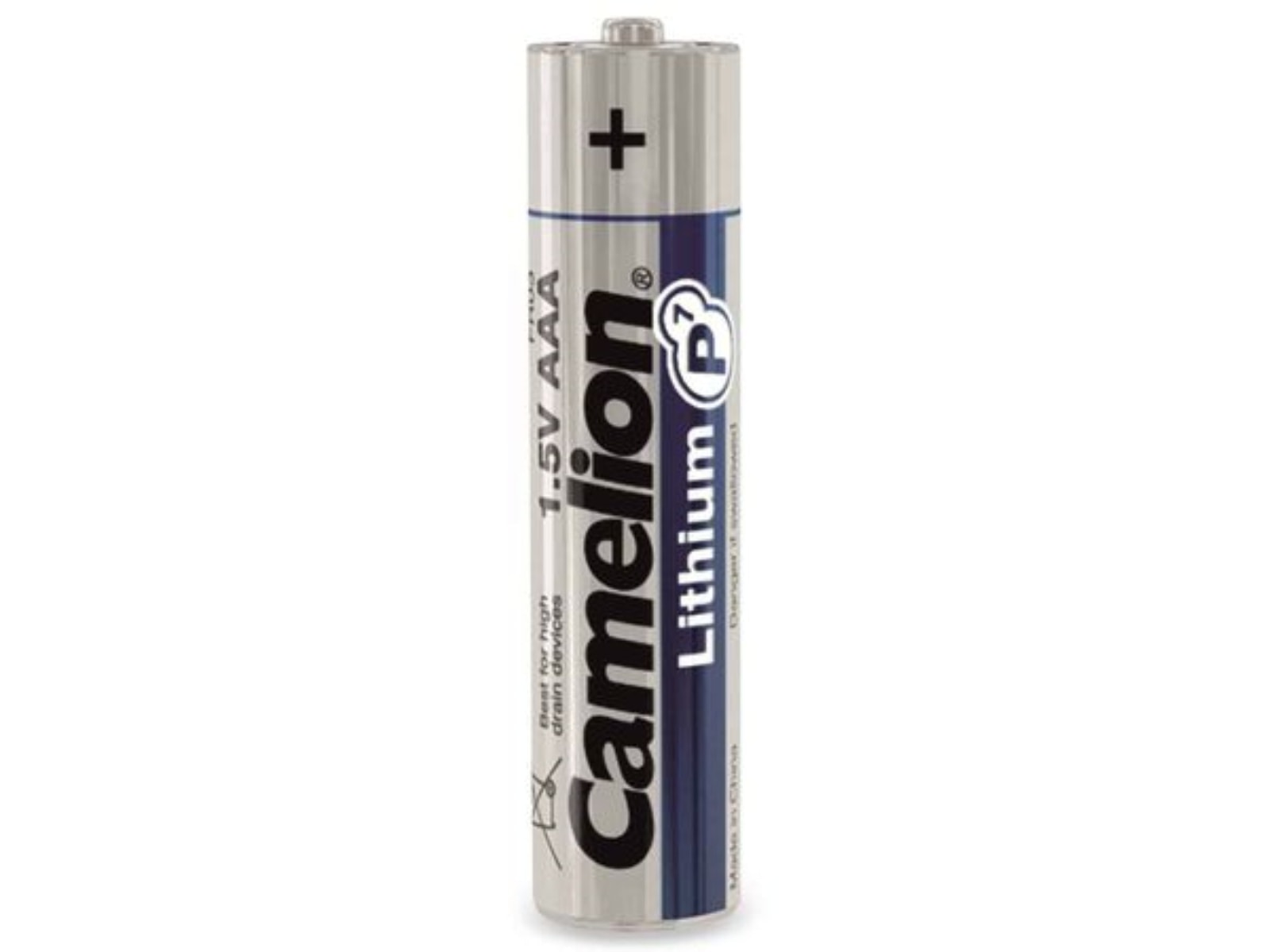 CAMELION Micro-Batterie, Lithium, FR03, 2Stück