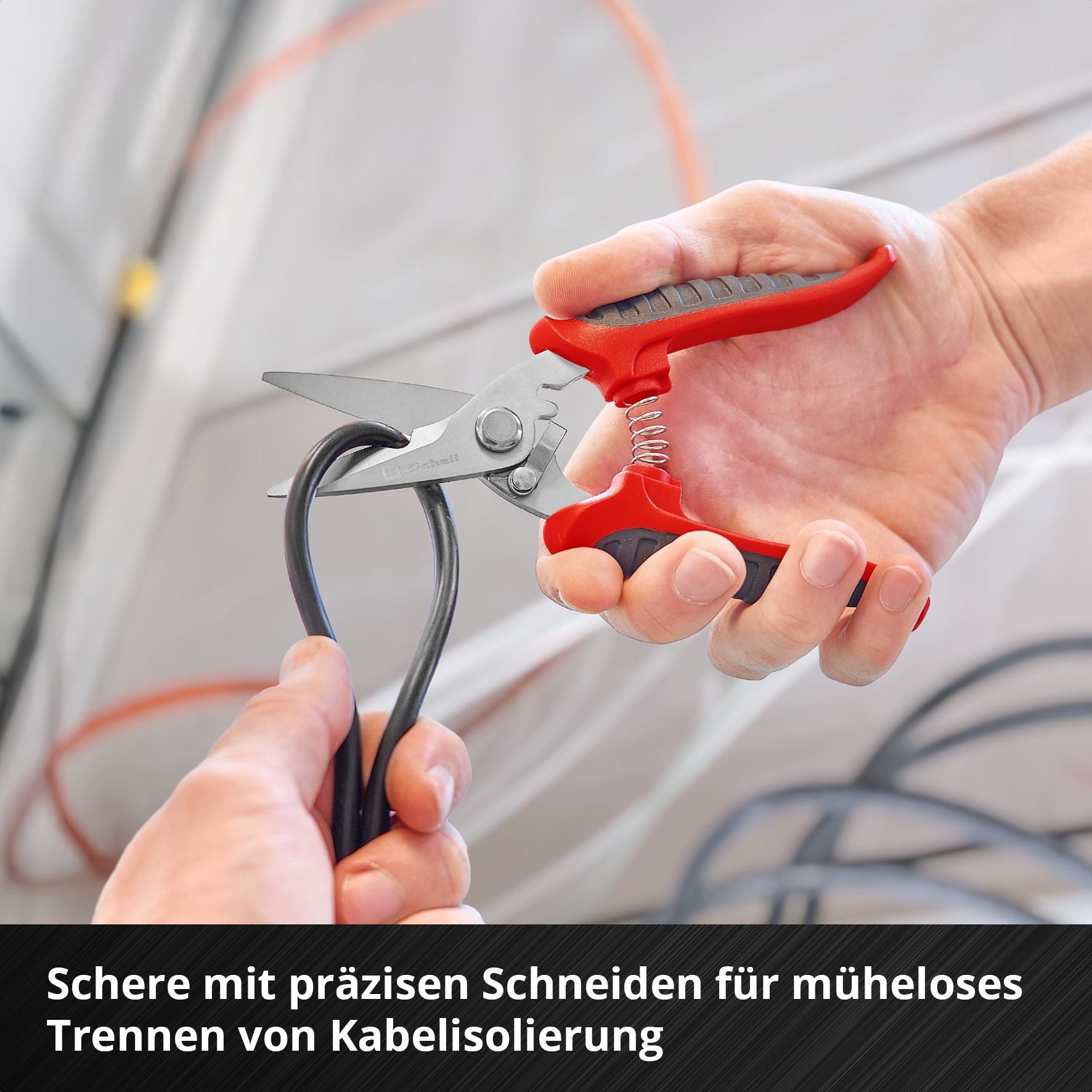 EINHELL Werkzeugkoffer Umzug, 370511, E-Case, 79-teilig