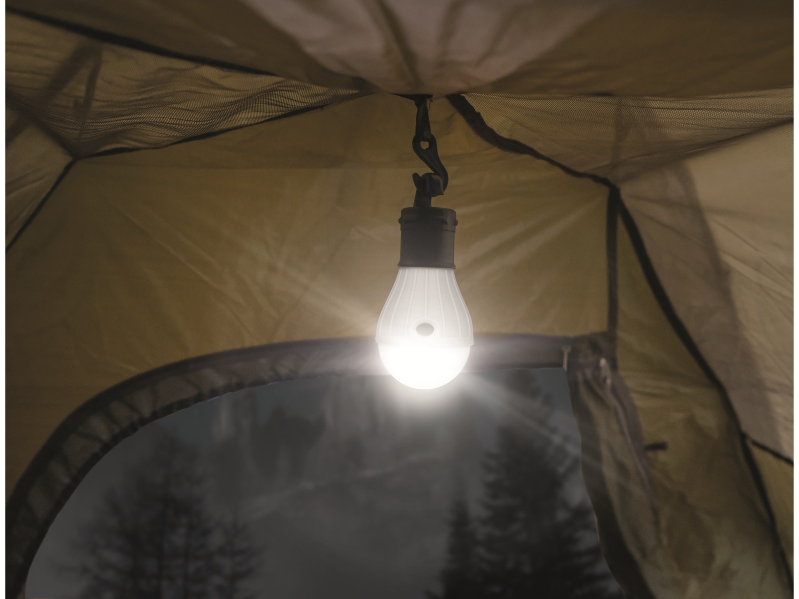CALIMA CAMPING EQUIPMENT LED-Camping Hängeleuchte 46058
