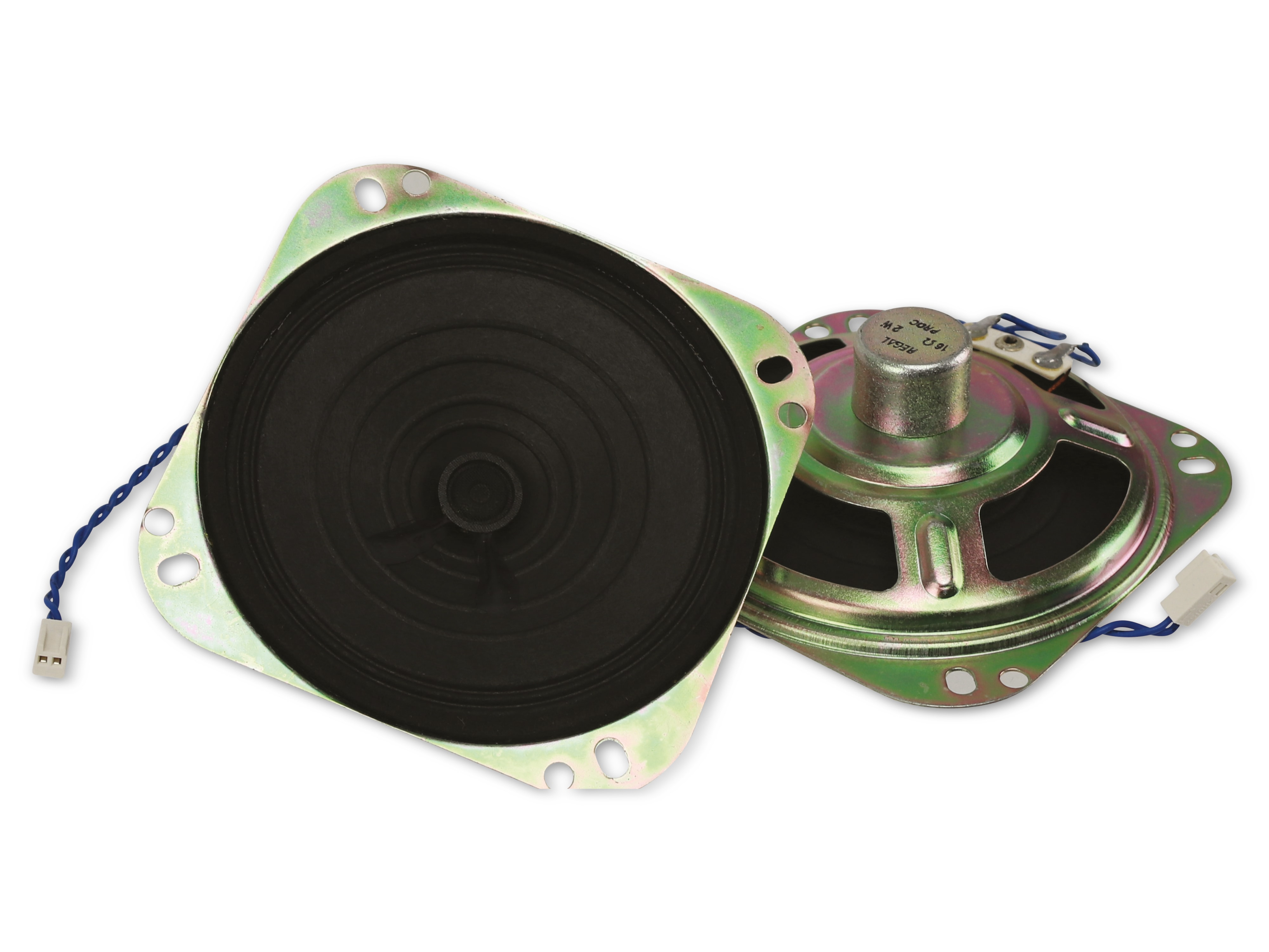 Lautsprecher, REGAL, 16 Ohm, 2 W, 2 Stück Lautsprecher, REGAL, 16 Ohm, 2 W, 2 Stück