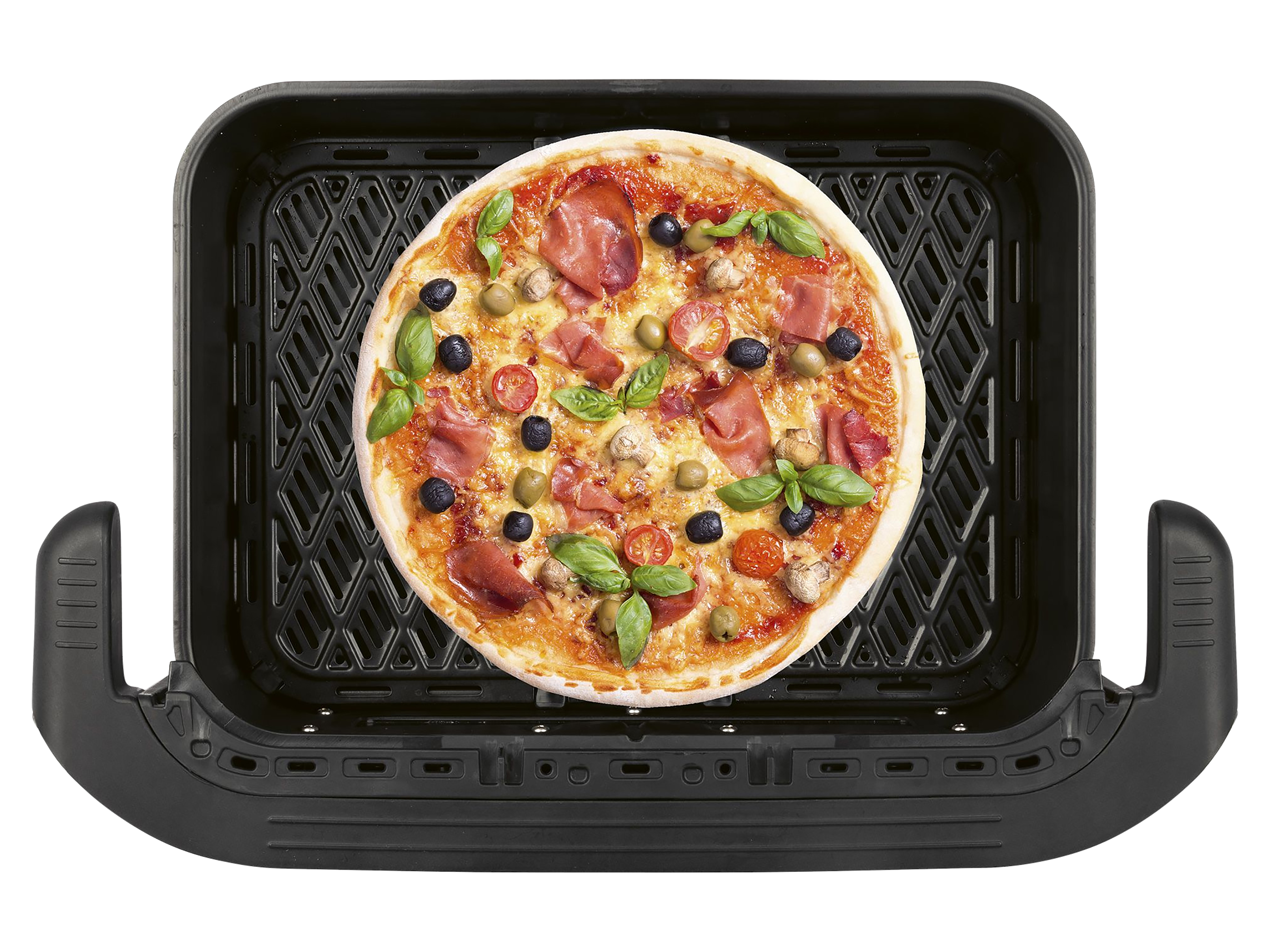 PROFICOOK Heißluftfritteuse XXL PC-FR 1313 H, 10L, 2 Kammern, 2400W