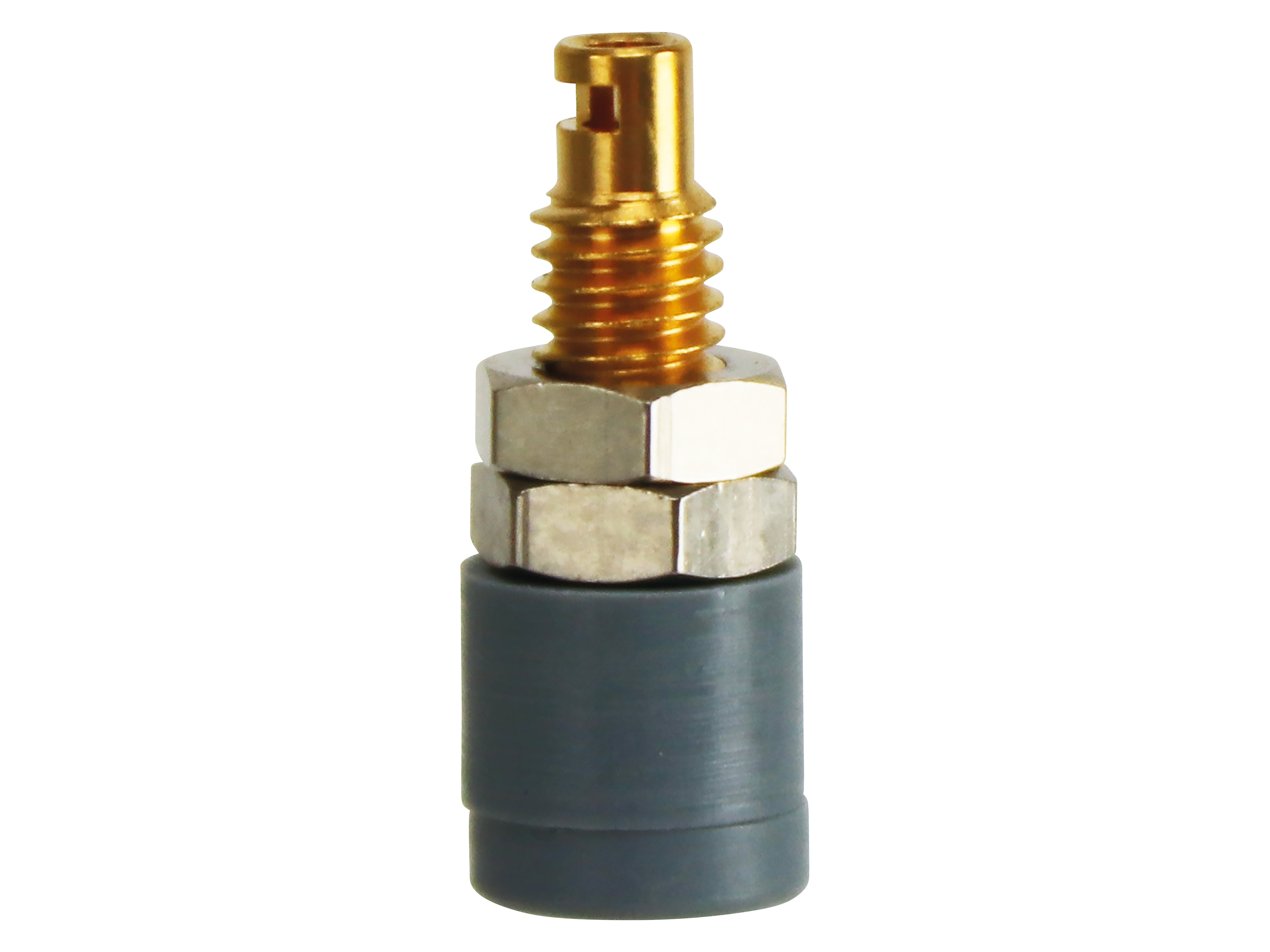 SCHÜTZINGER Einbaubuchse IBU 2011, 2 mm, grau SCHÜTZINGER Einbaubuchse IBU 2011, 2 mm, grau