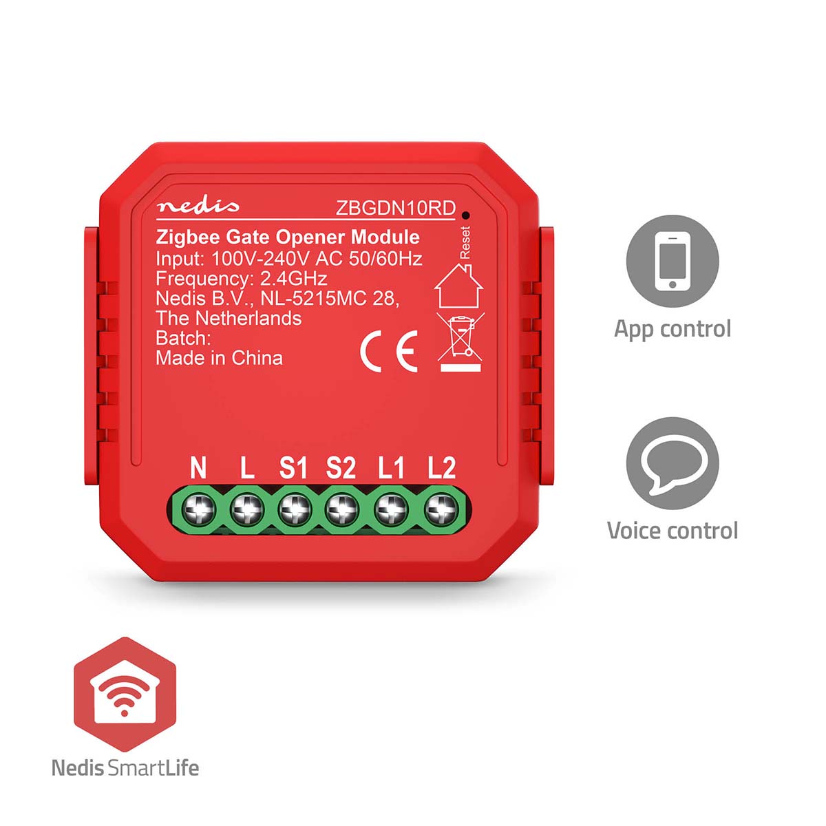 NEDIS Power Switch, Einbaumodul Garagenöffner