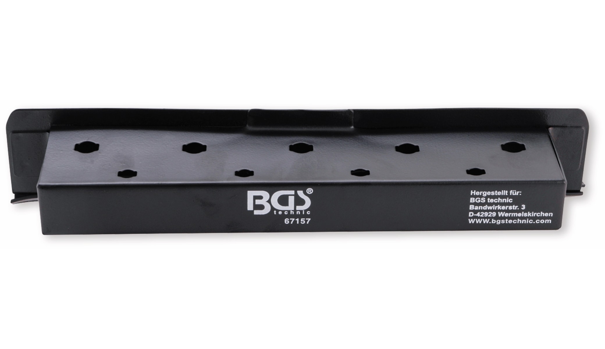 BGS TECHNIC Magnet-Werkzeughalter 67157 Pulverbeschichtet, schwarz