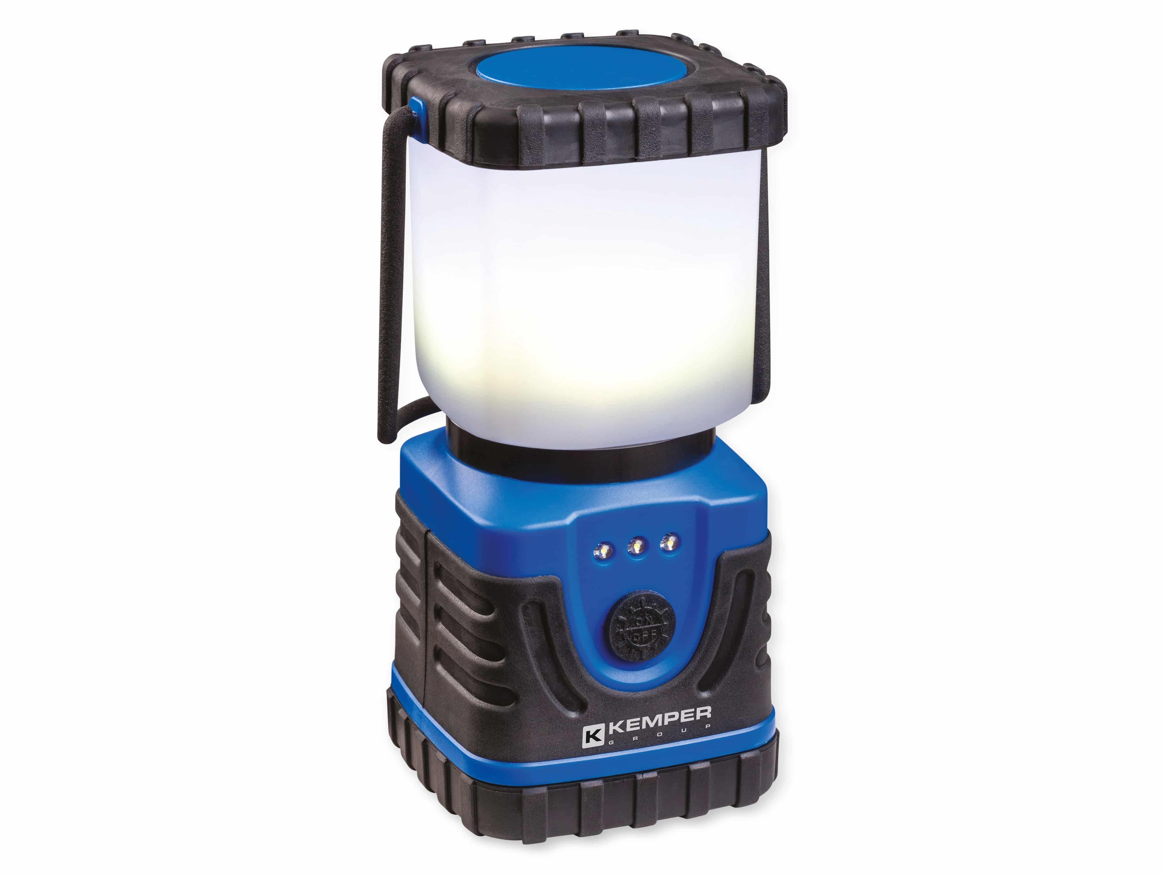 KEMPER Akku-LED-Campinglampe T1001, 250 Lumen
