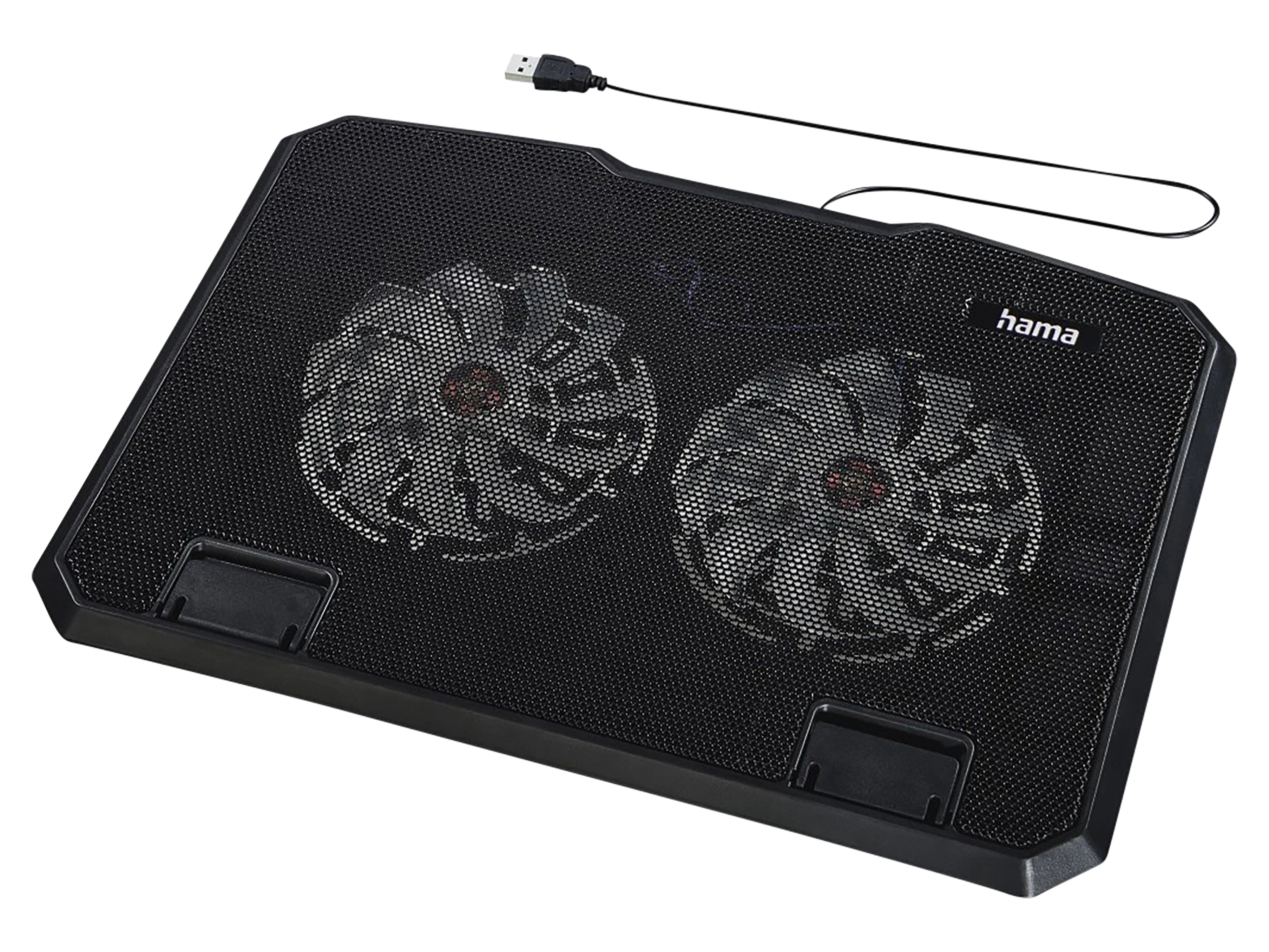 HAMA Notebookkühler 126806 Black Metal HAMA Notebookkühler 126806 Black Metal