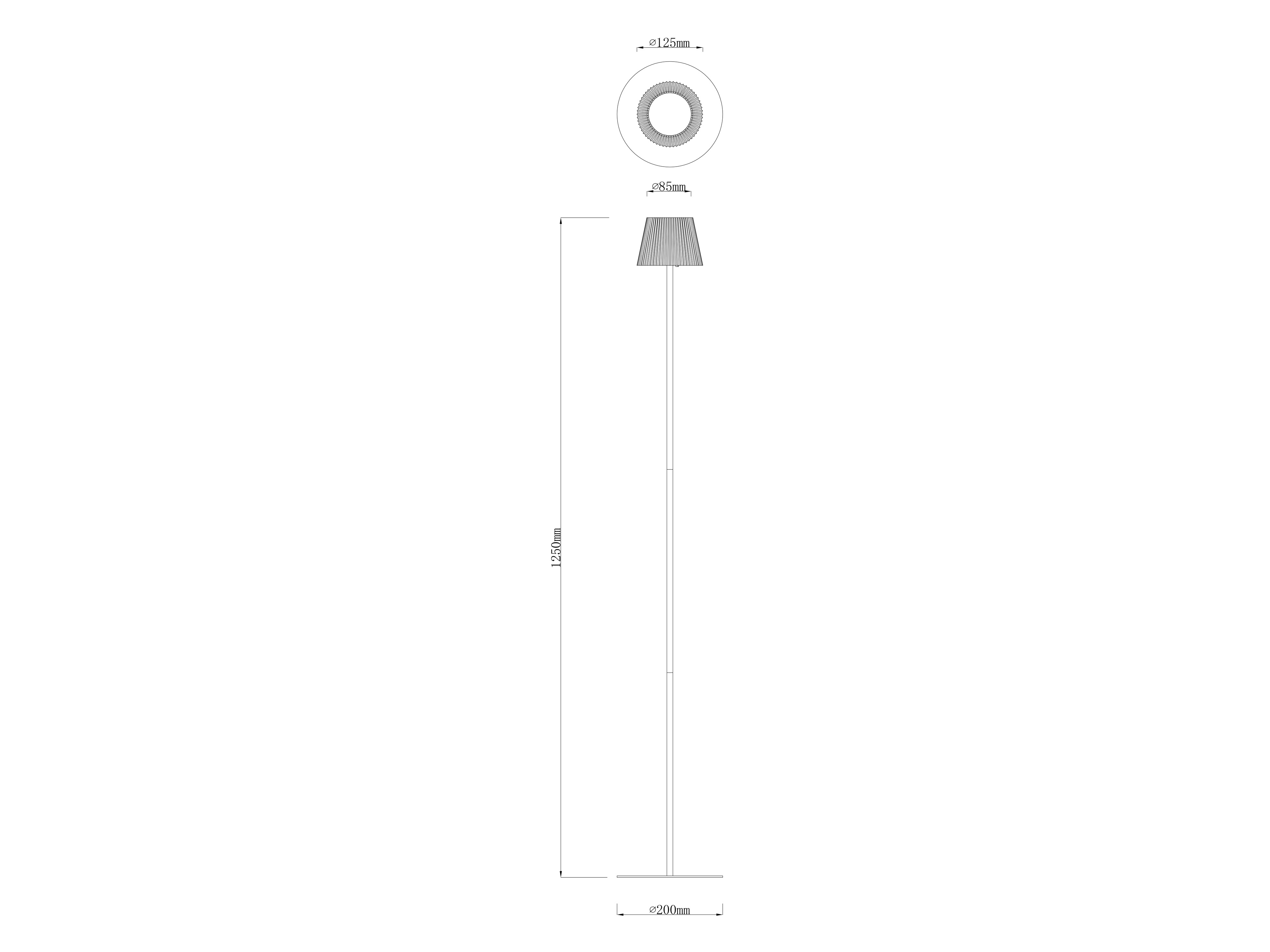BRILLIANT LED-Akku-Stehleuchte Macobo, 3,4W, 340lm, 3000K, weiß