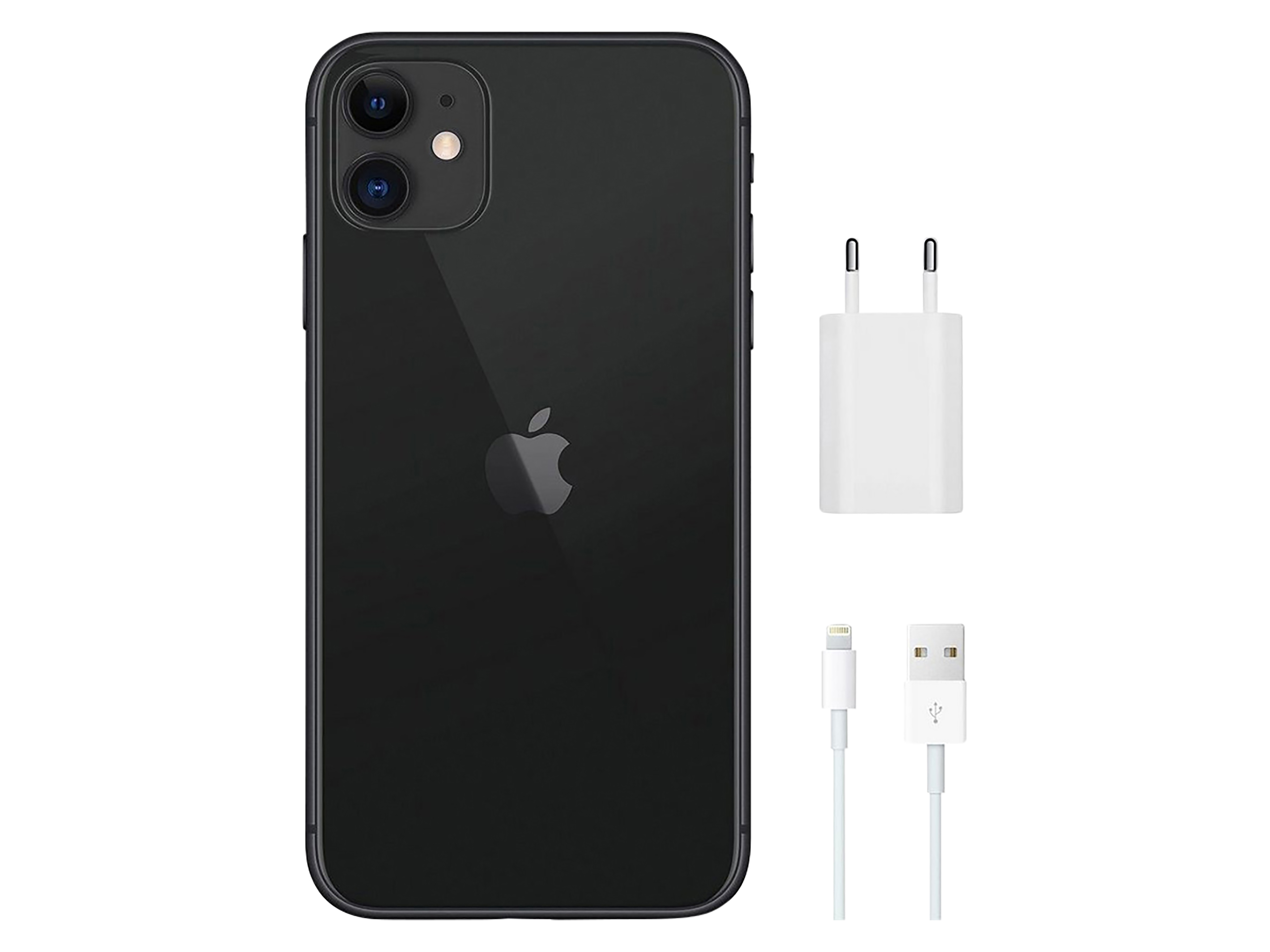 APPLE IPhone 11, 64 GB, schwarz, gebraucht