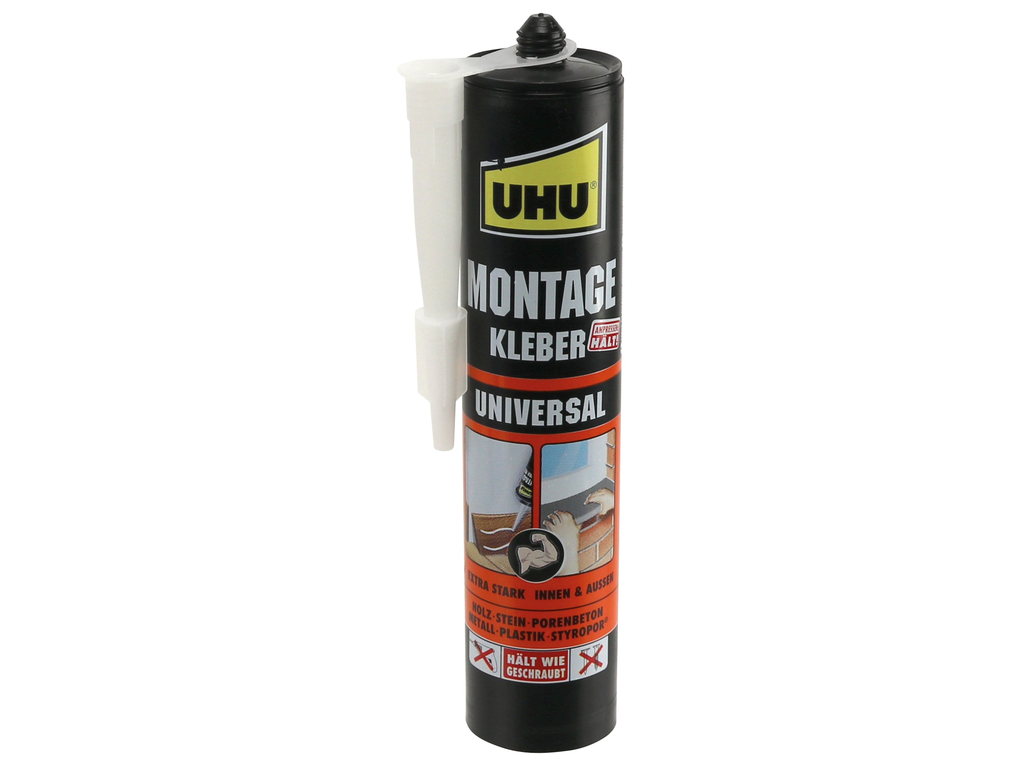 UHU Montagekleber UNIVERSAL 47805, weiß, 440 g UHU Montagekleber UNIVERSAL 47805, weiß, 440 g