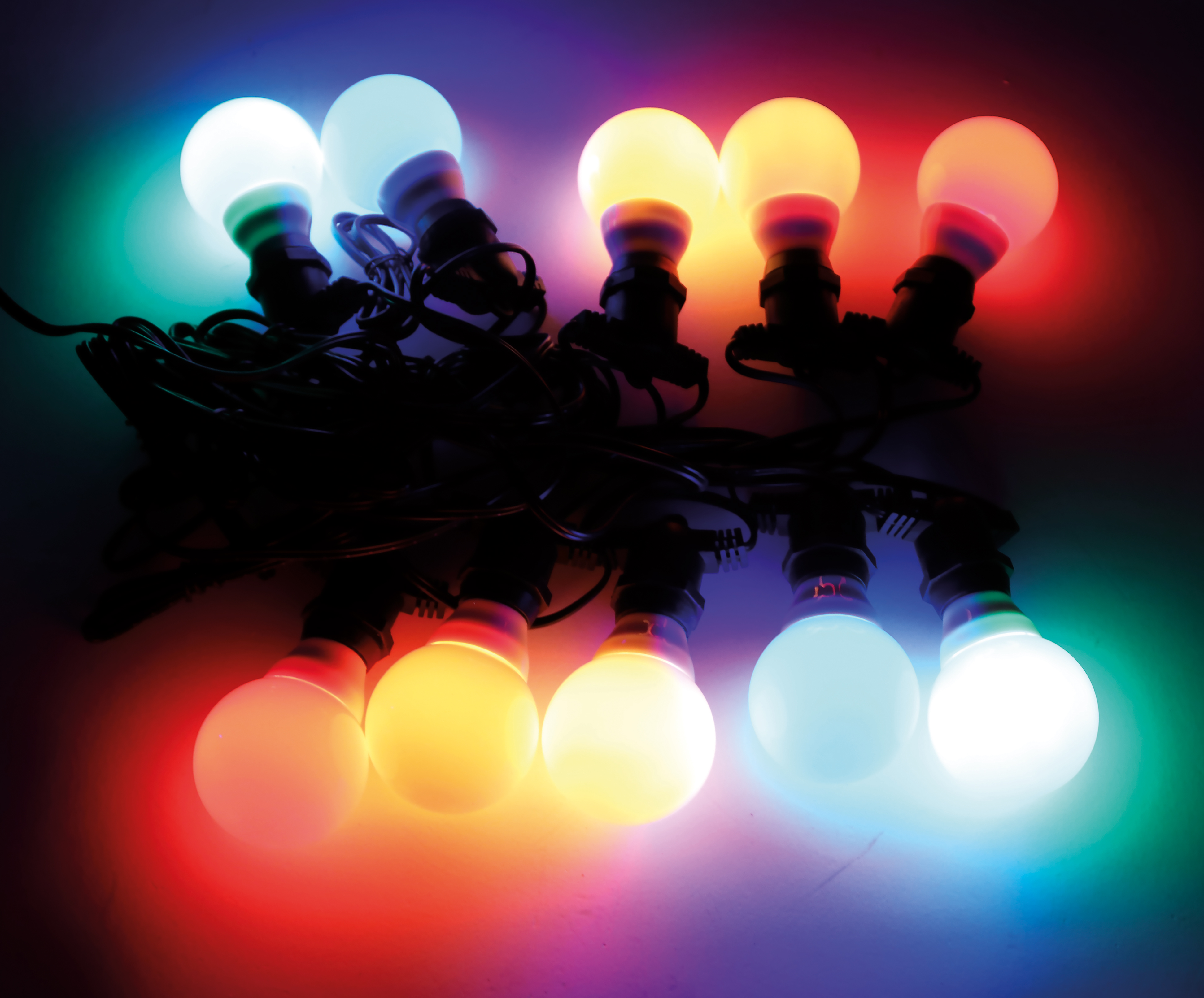 RGB Lichterkette mit Fernbedienung GT-PLC-CC-02