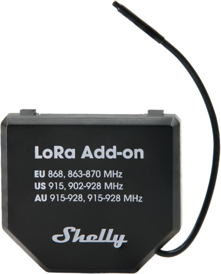 SHELLY Unterputz Relais LoRa Add-on
