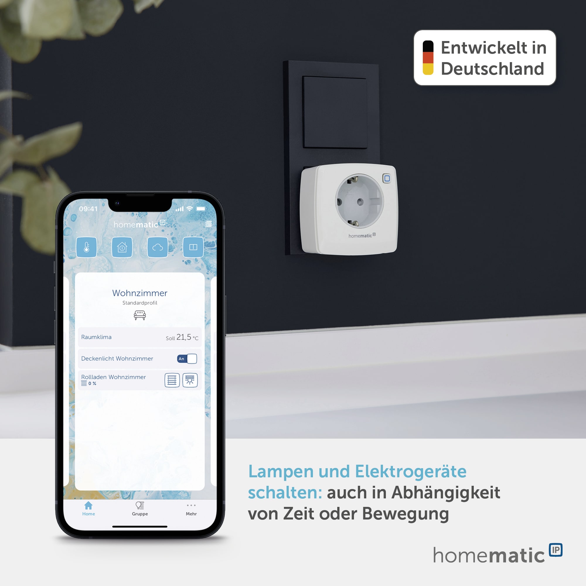 HOMEMATIC IP 157338A0, Schaltsteckdose