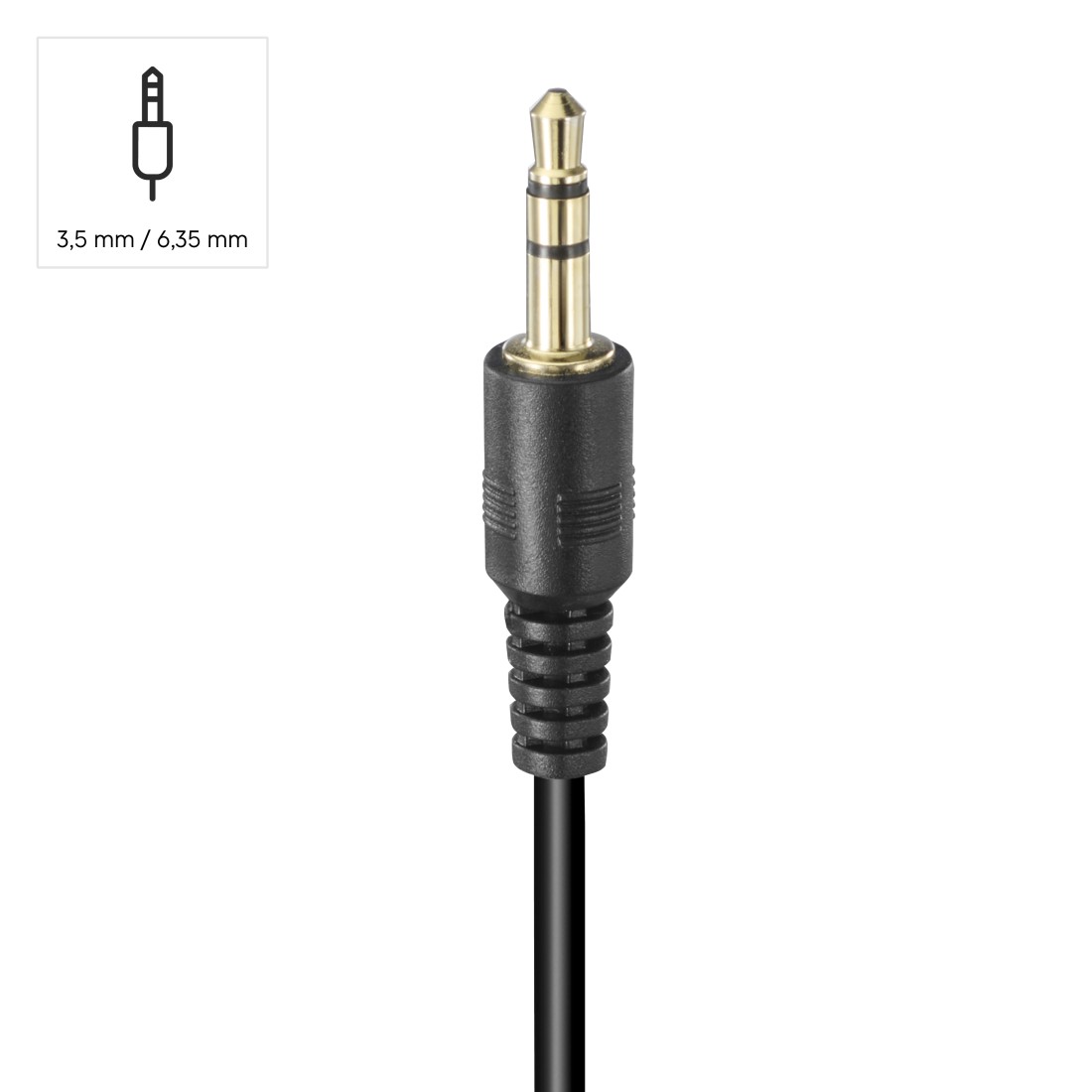 HAMA Fernsehkopfhörer ShellTV II, Over-Ear, 6 m Kabel, schwarz