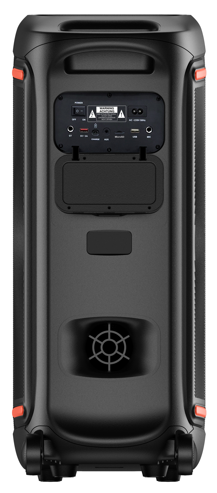 DENVER Bluetooth Lautsprecher BPS-470, 200 W, mit Licht-Animation Bluetooth Lautsprecher DENVER BPS-470, 200 W, mit Licht-Animation