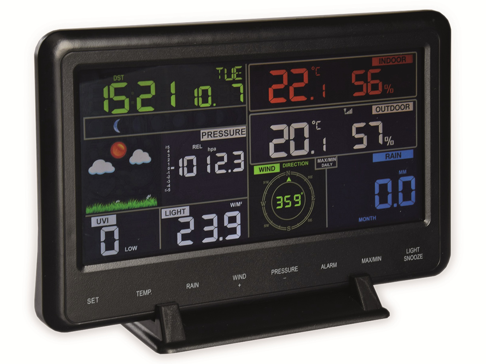 CHILITEC Funk-Wetterstation CTW-902, WiFi CHILITEC Funk-Wetterstation CTW-902, WiFi