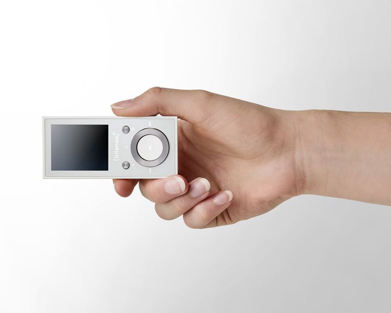 INTENSO MP3-Videoplayer 3717492, Video Scooter BT, 64GB, 4,6 cm (1,8"), weiß