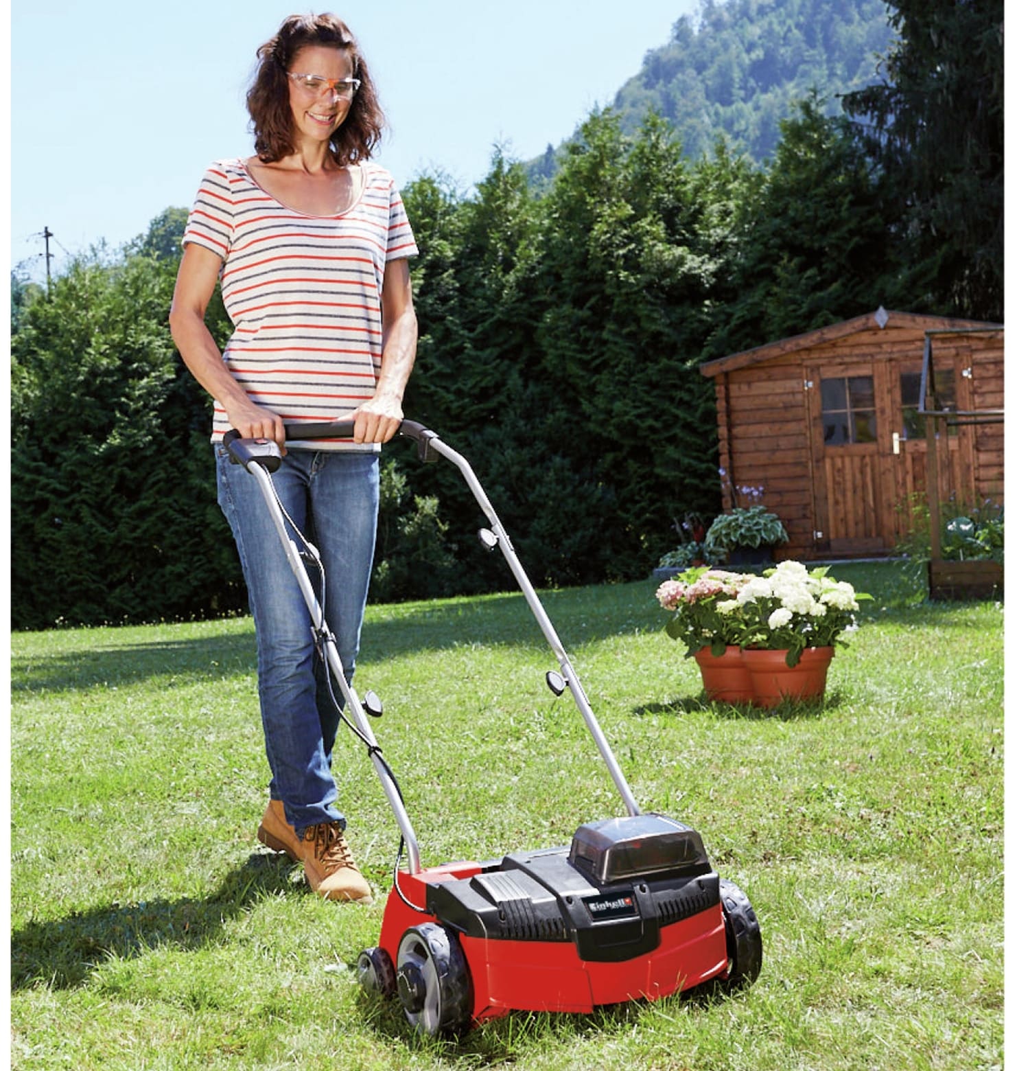 EINHELL Akku-Vertikutierer GC-SC 36/31 LI + 2x Starterset EINHELL Akku-Vertikutierer GC-SC 36/31 LI + 2x Starterset
