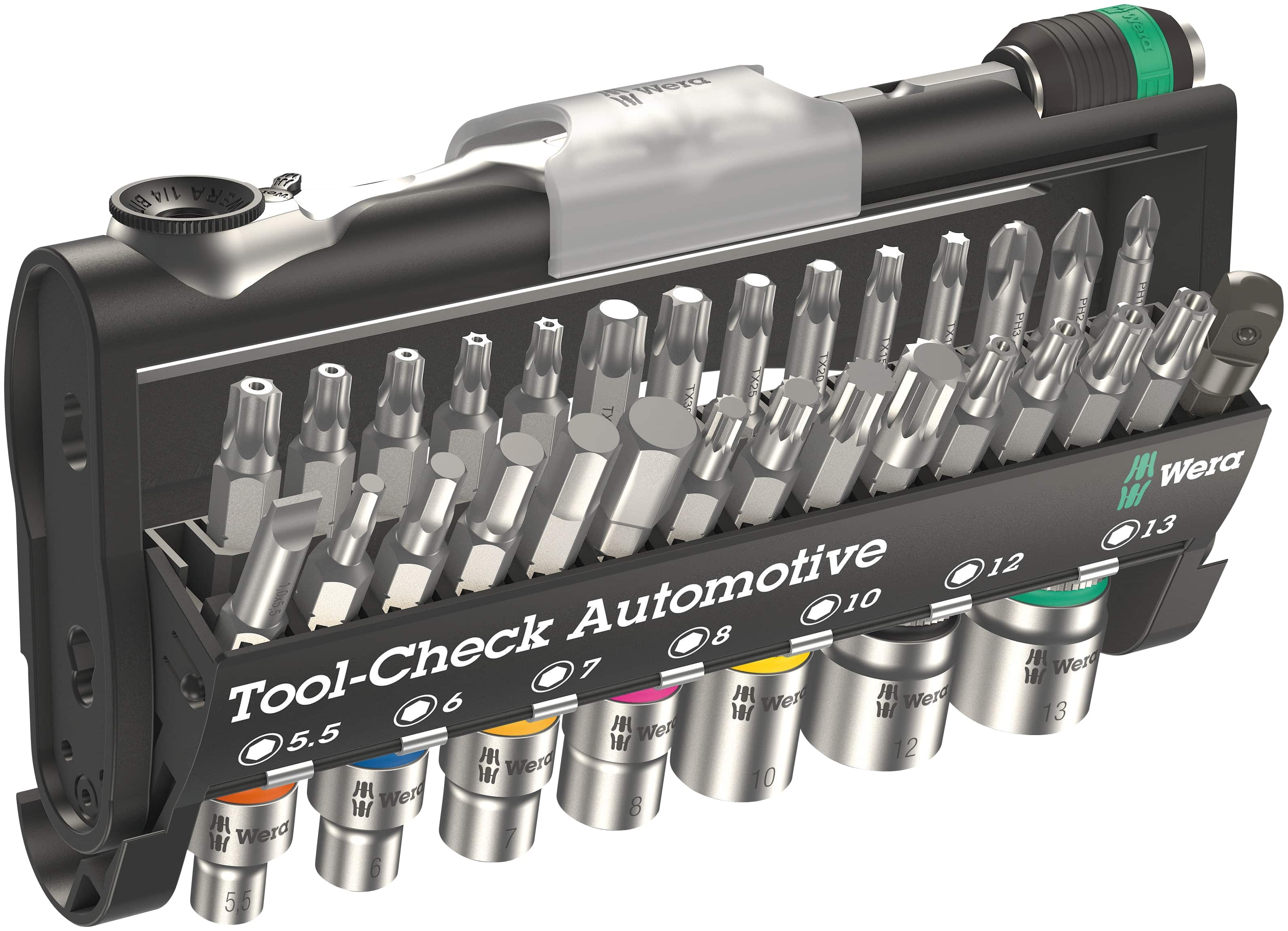 WERA Bit-Set, 05200995001, Tool-Check Automotive 1, 38-teilig WERA Bit-Set, 05200995001, Tool-Check Automotive 1, 38-teilig