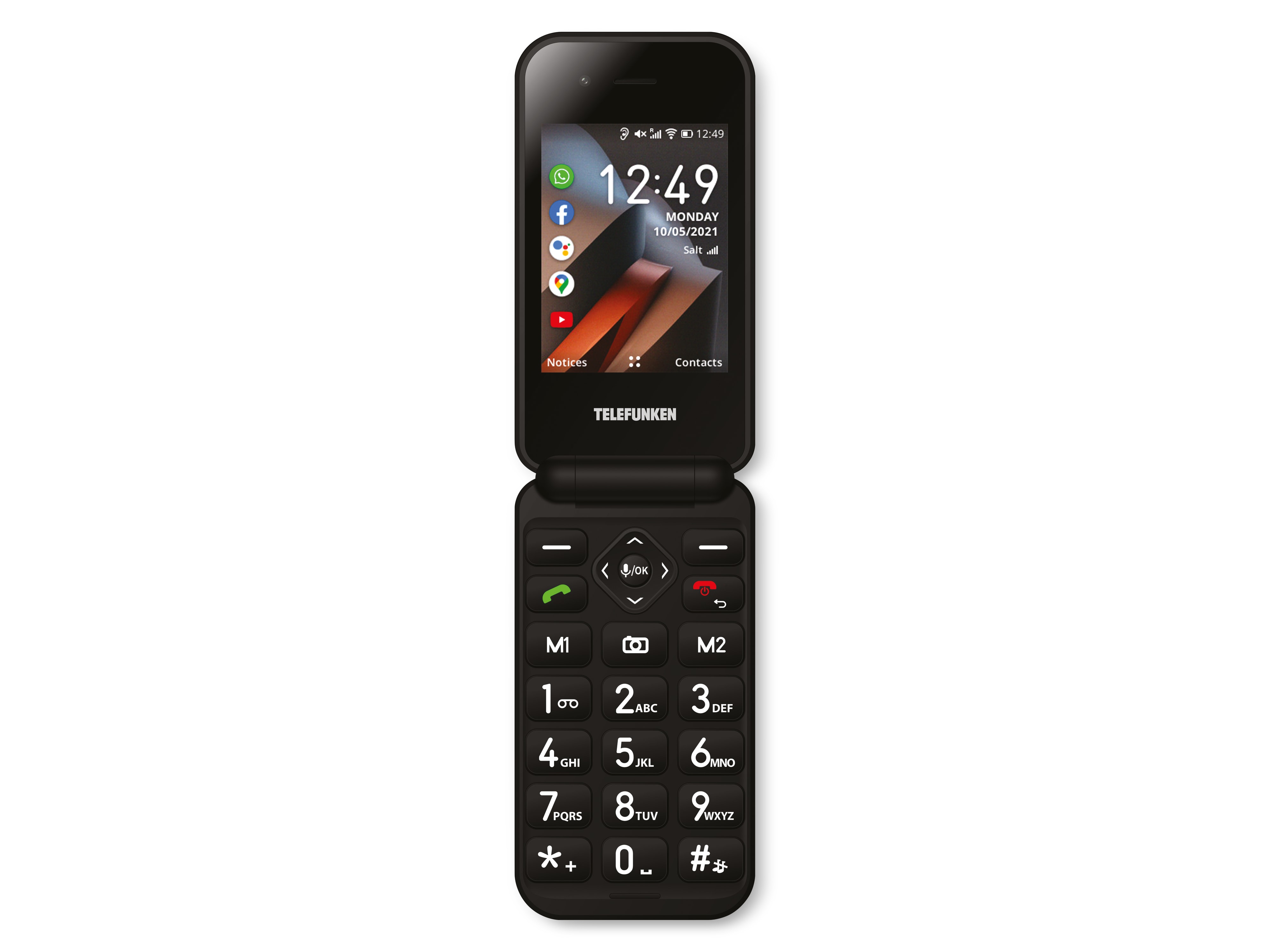 TELEFUNKEN Handy S740, schwarz