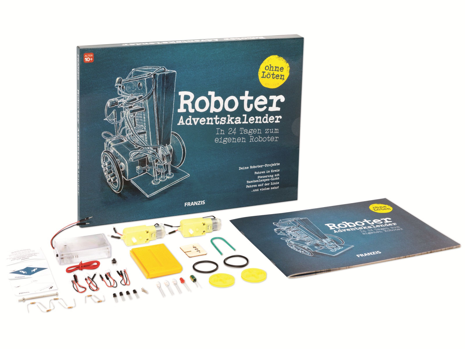 FRANZIS Adventskalender, 67161, Roboter Adventskalender FRANZIS Adventskalender, 67161, Roboter Adventskalender
