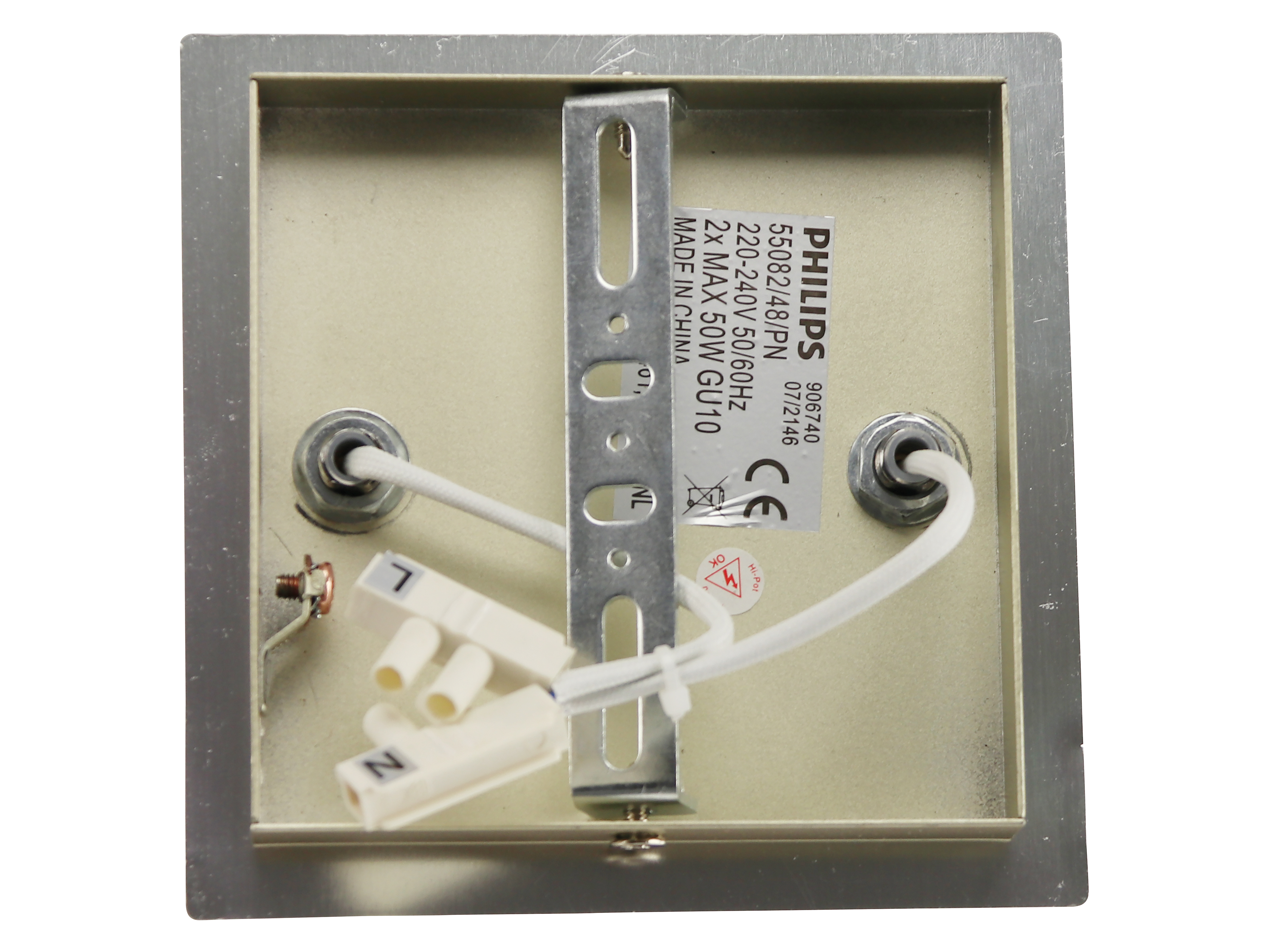 Spot-Leuchte PHILIPS, TITAN, Aluminium, 2 Fassungen