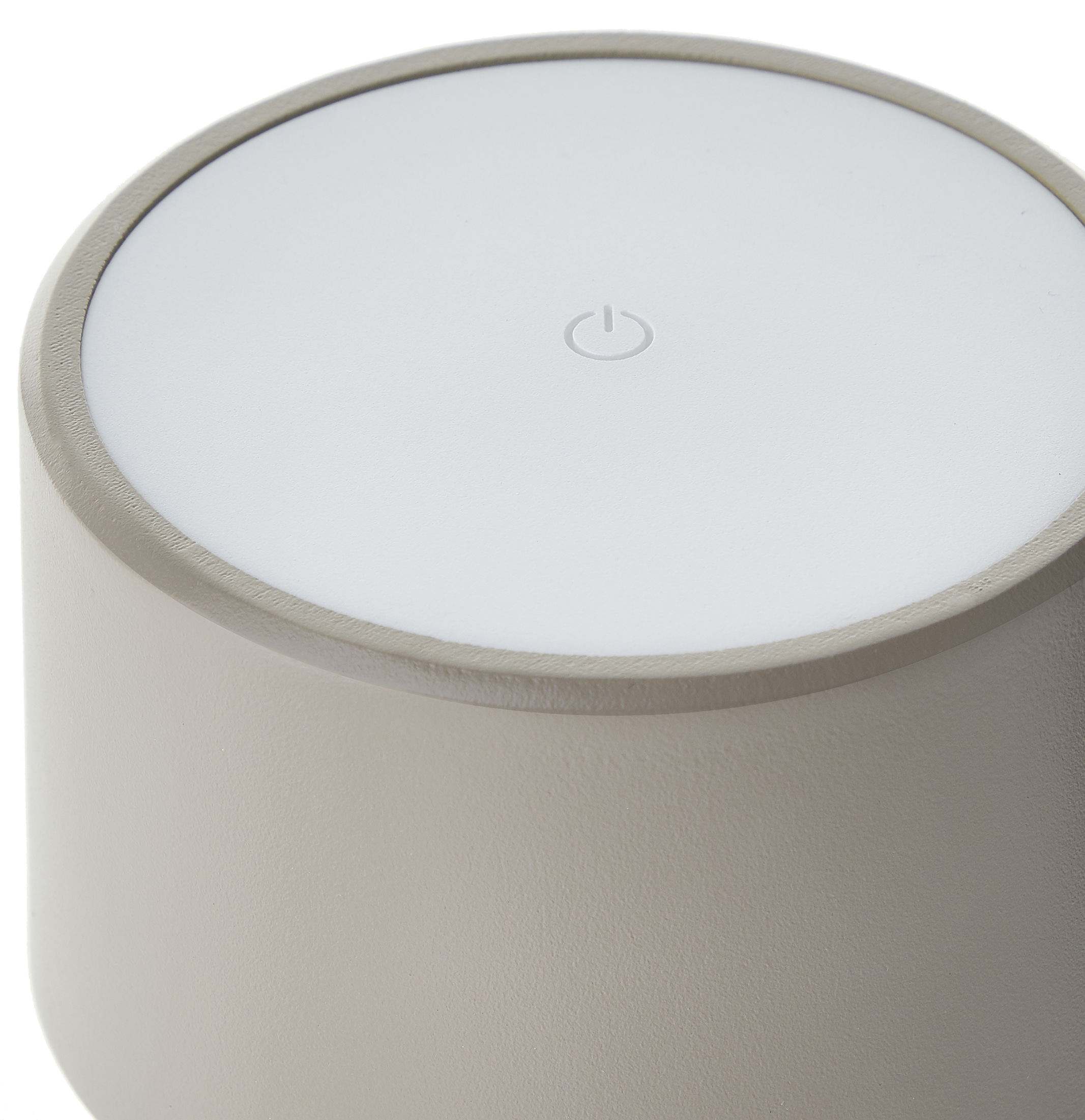 BRILLIANT LED-Akku-Tischleuchte Helio, 2 W, 210 lm, 3000 K, Metall, taupe