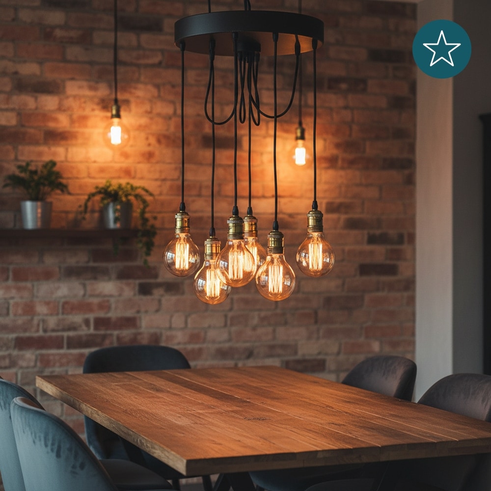 LUXULA LED-Filament-Lampe,, Vintage Bulb, E27, 2,3W, 65lm, 1800K