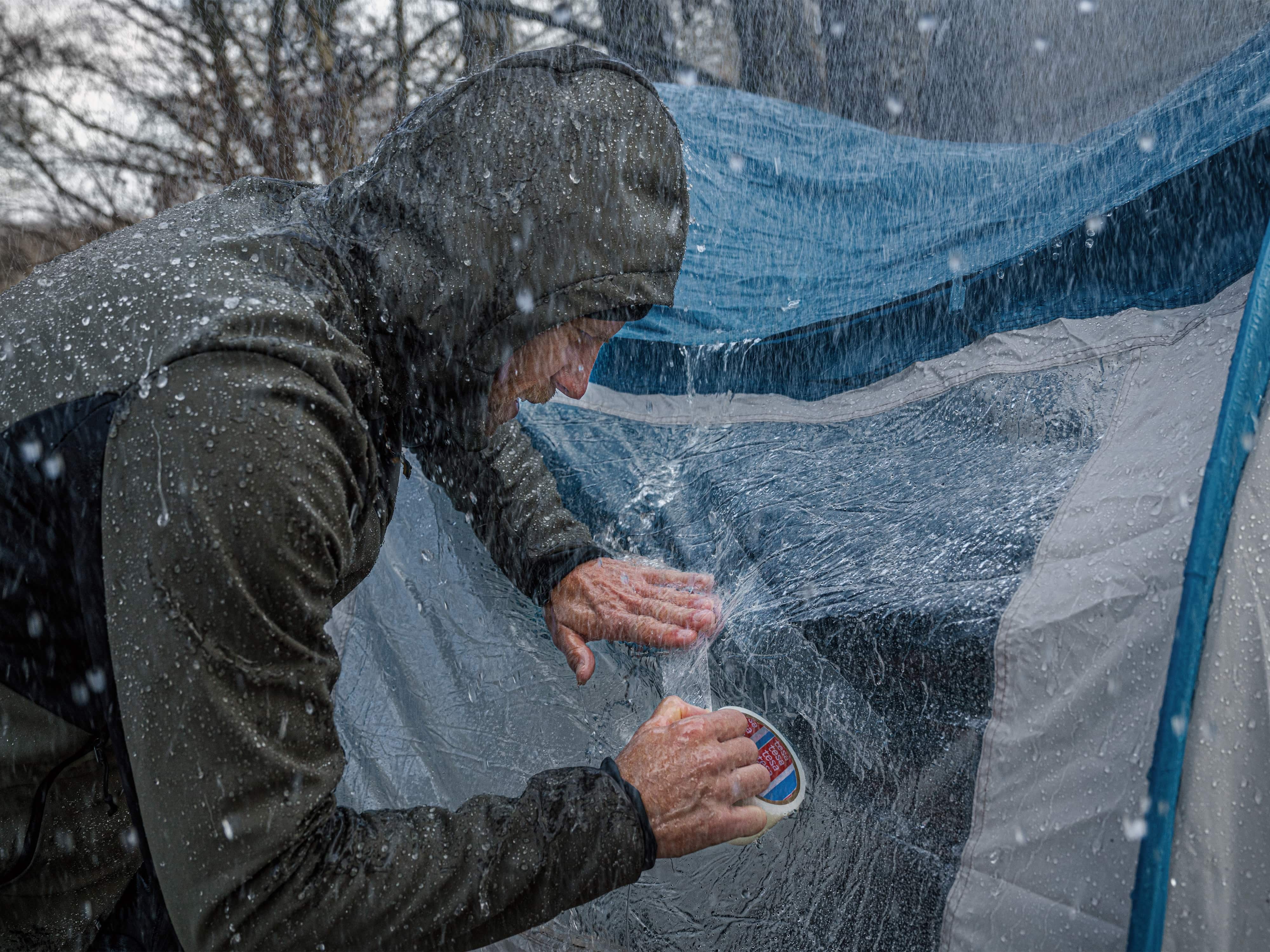 TESA Ultra Power Clear, Reparaturband, 48 mm x 10 m, transparent