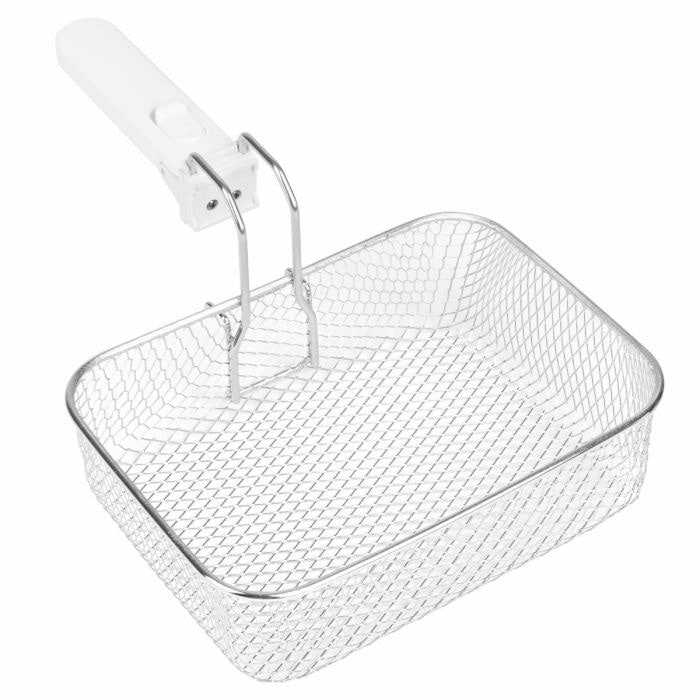 CLATRONIC Fritteuse 2,5L (Öl) FR 3771, antihaftbeschichtet, Cool Toch, 1800W, weiß