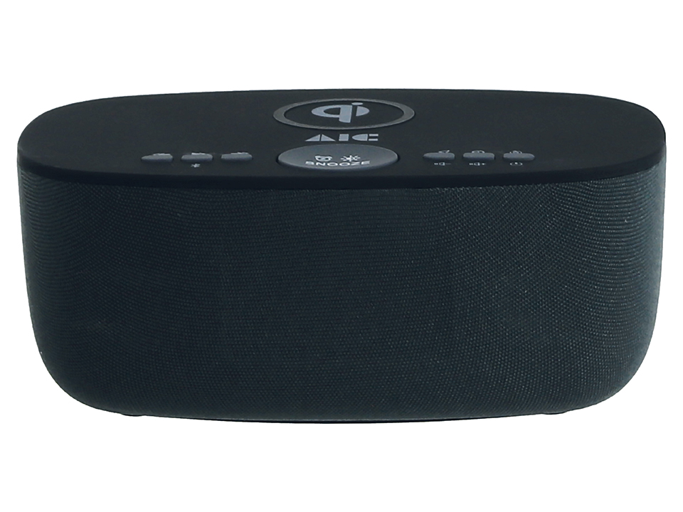 AIC Radiowecker 28 BT, mit QI-Charging-Funktion, schwarz