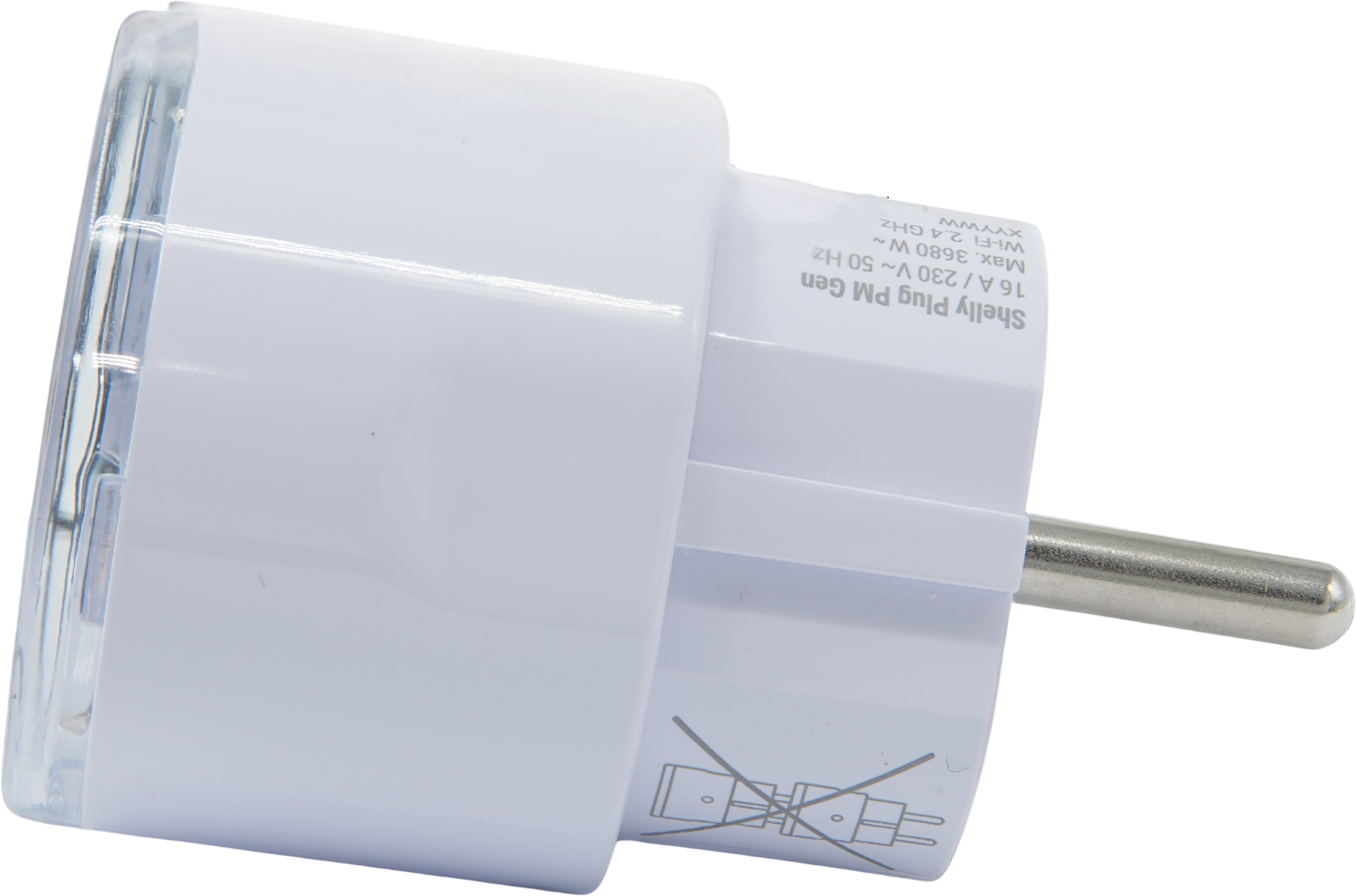 SHELLY WLAN-Steckdose Plug PM Gen3, weiß