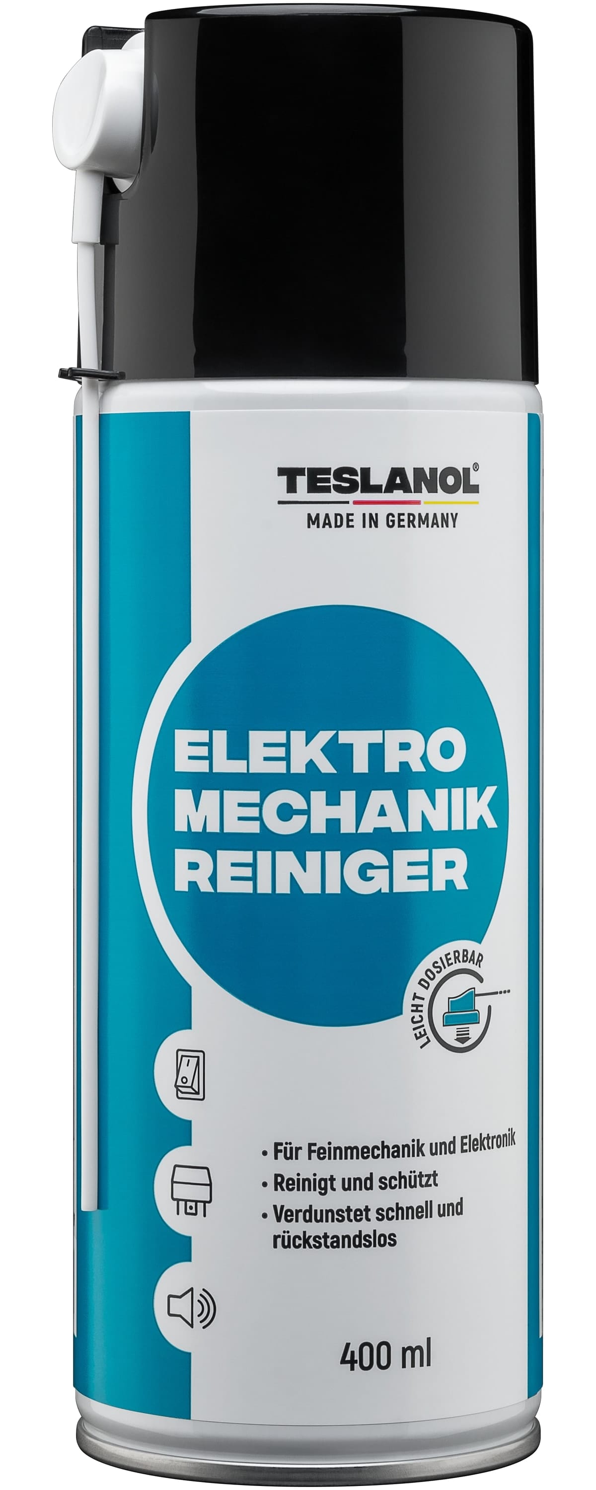 TESLANOL 26018 Elektro-Mechanik-Reinigerspray, 400 ml