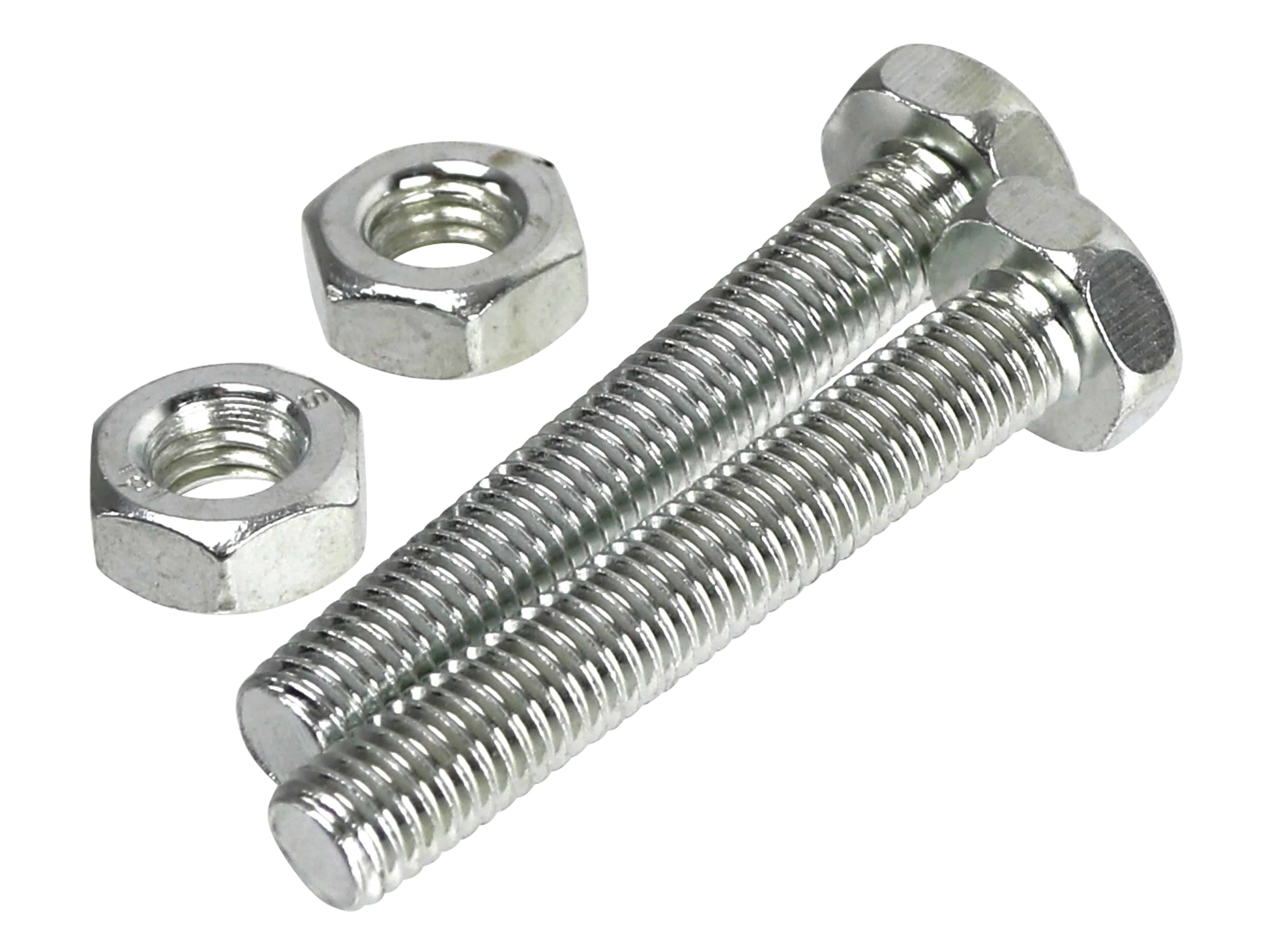 MASTERPROOF, Gewindeschrauben Set, M8x50, DIN 933, SW13, 2 St