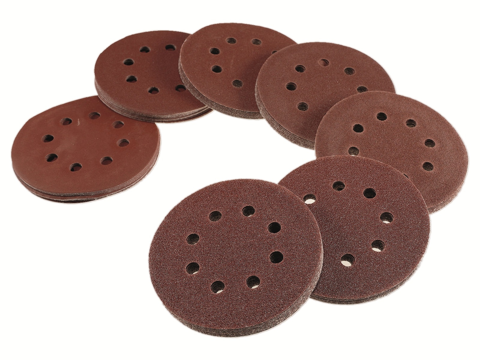 CHILITEC Schleifscheiben-Set, Ø 125mm, 70-tlg. CHILITEC Schleifscheiben-Set, Ø 125mm, 70-tlg.