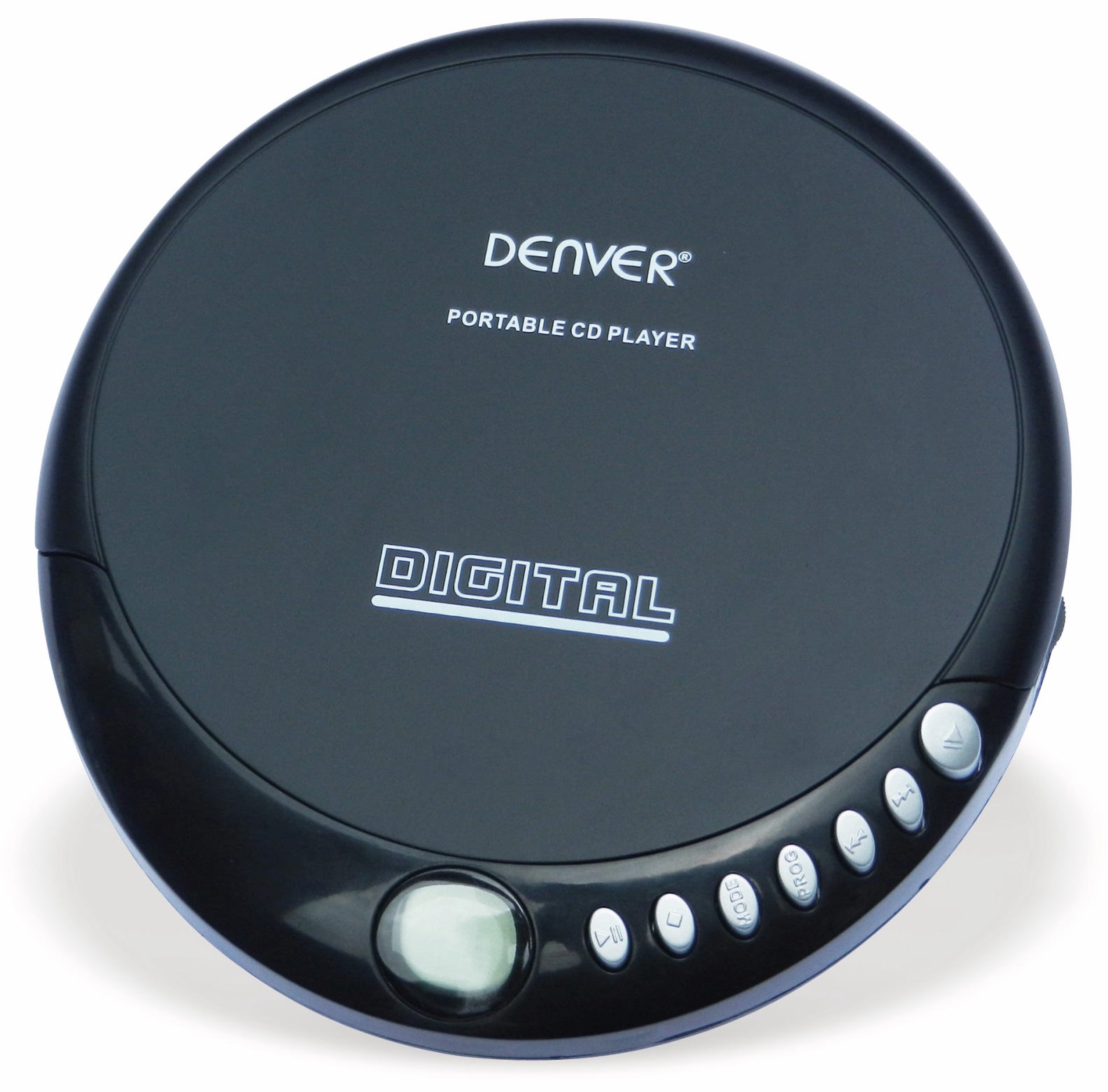 DENVER Portabler CD-Player DM-24, schwarz