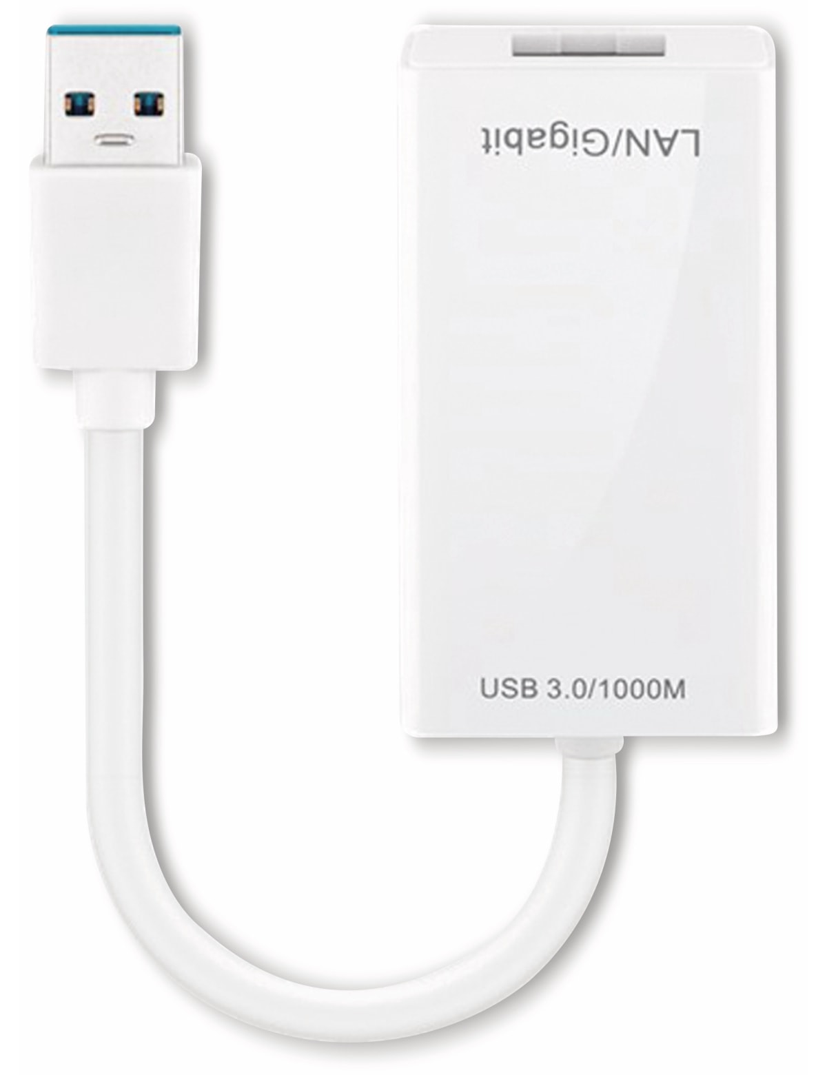 GOOBAY USB 3.0 Konverter 95442, RJ45 Gigabit Ethernet, weiß