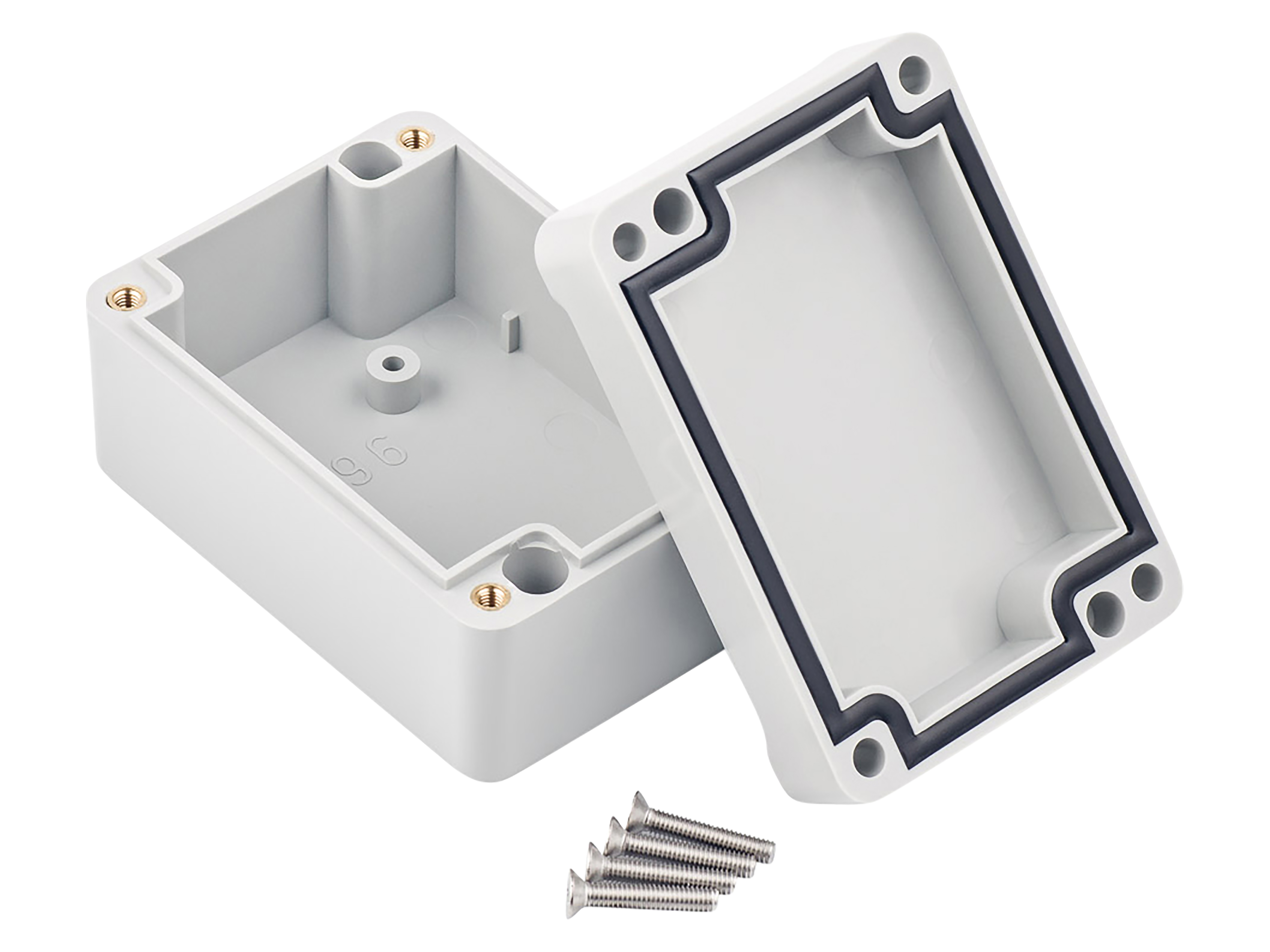 POLLIN ABS-Gehäuse 4U63070504019, 70x50x67 mm, IP67