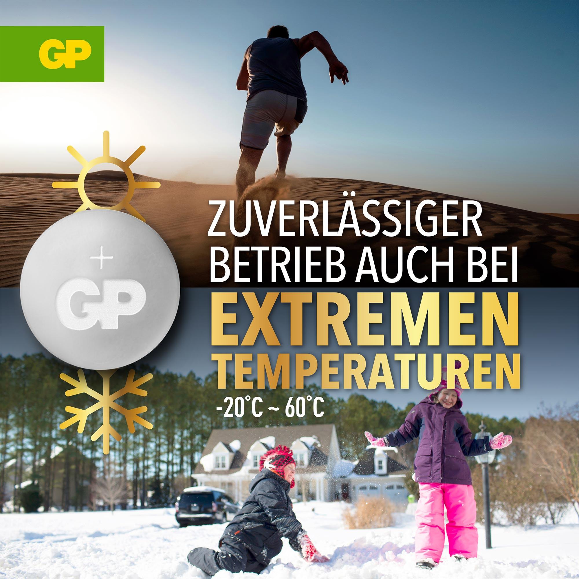 GP, CR1025 Lithium Knopfzelle, 3 V