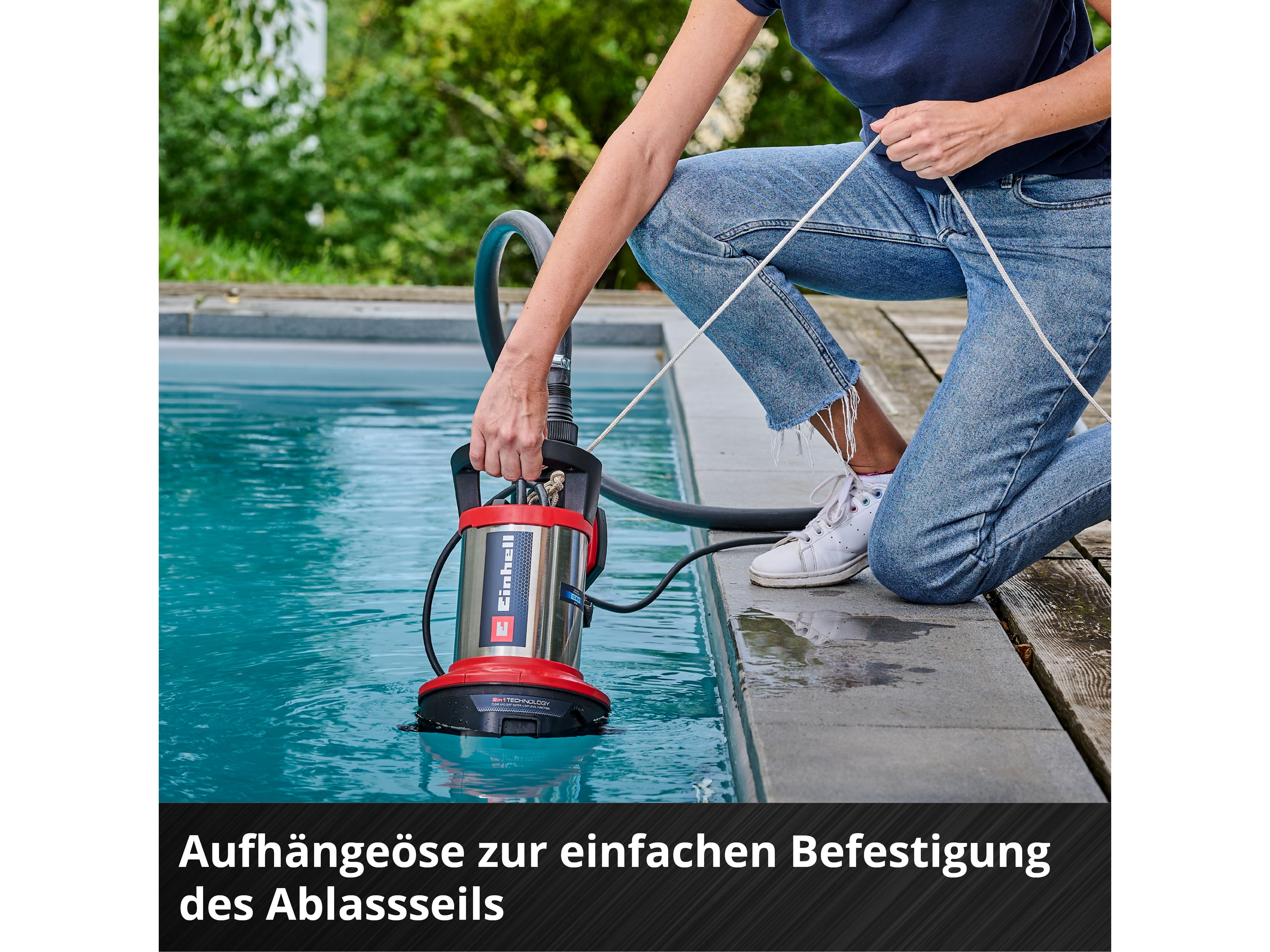 EINHELL Schmutzwasserpumpe Flutset GE-DP 7535 N LL ECO EINHELL Schmutzwasserpumpe Flutset GE-DP 7535 N LL ECO