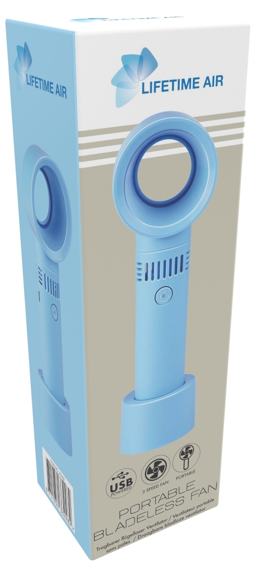 LIFETIME AIR USB-Handventilator, blau