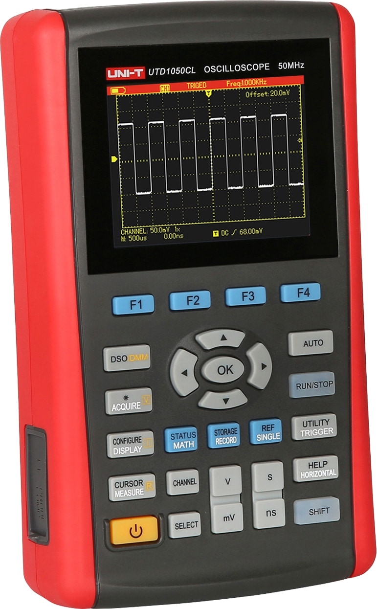 UNI-T Handheld-Oszilloskop, UTD1025CL, 25 MHz, 200 MSa/s