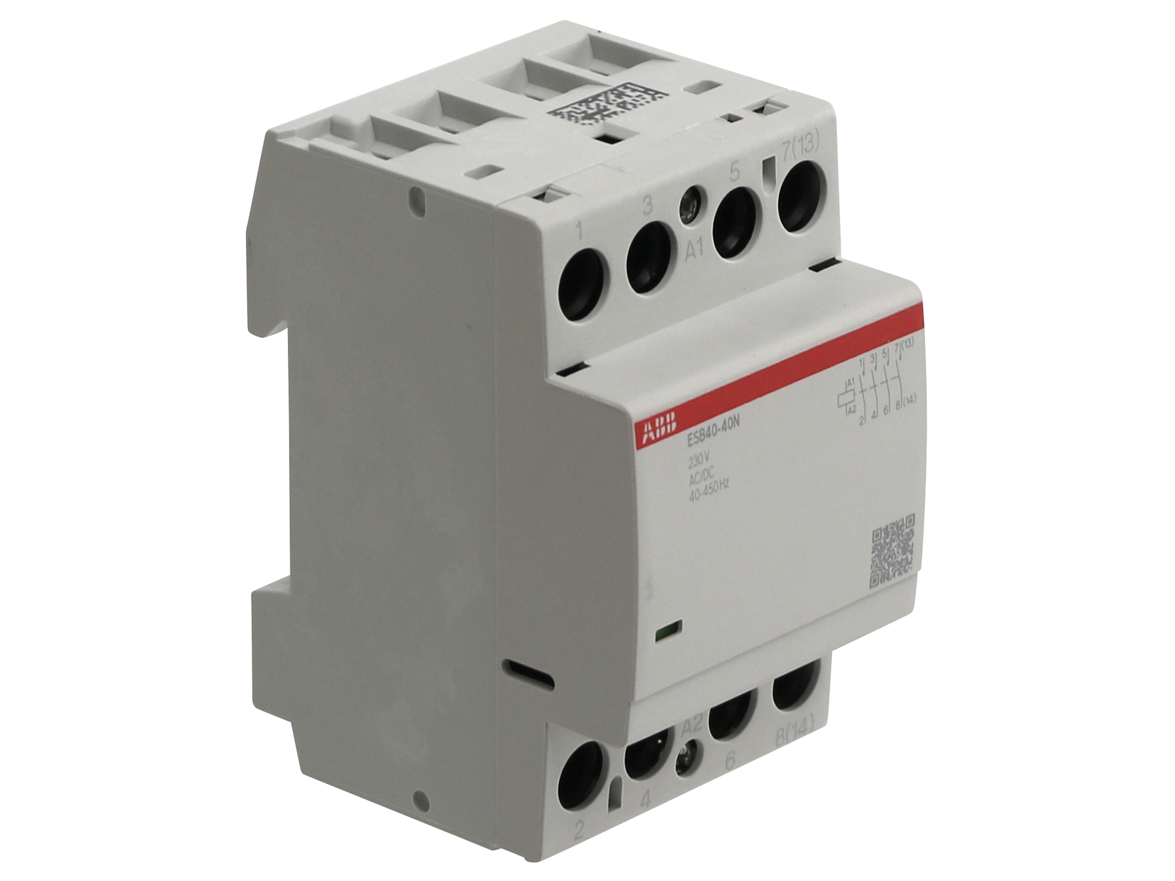 ABB Installationsschütz ESB40-40N-06, 40 A, 4S/0Ö, 230 V ABB Installationsschütz ESB40-40N-06, 40 A, 4S/0Ö, 230 V