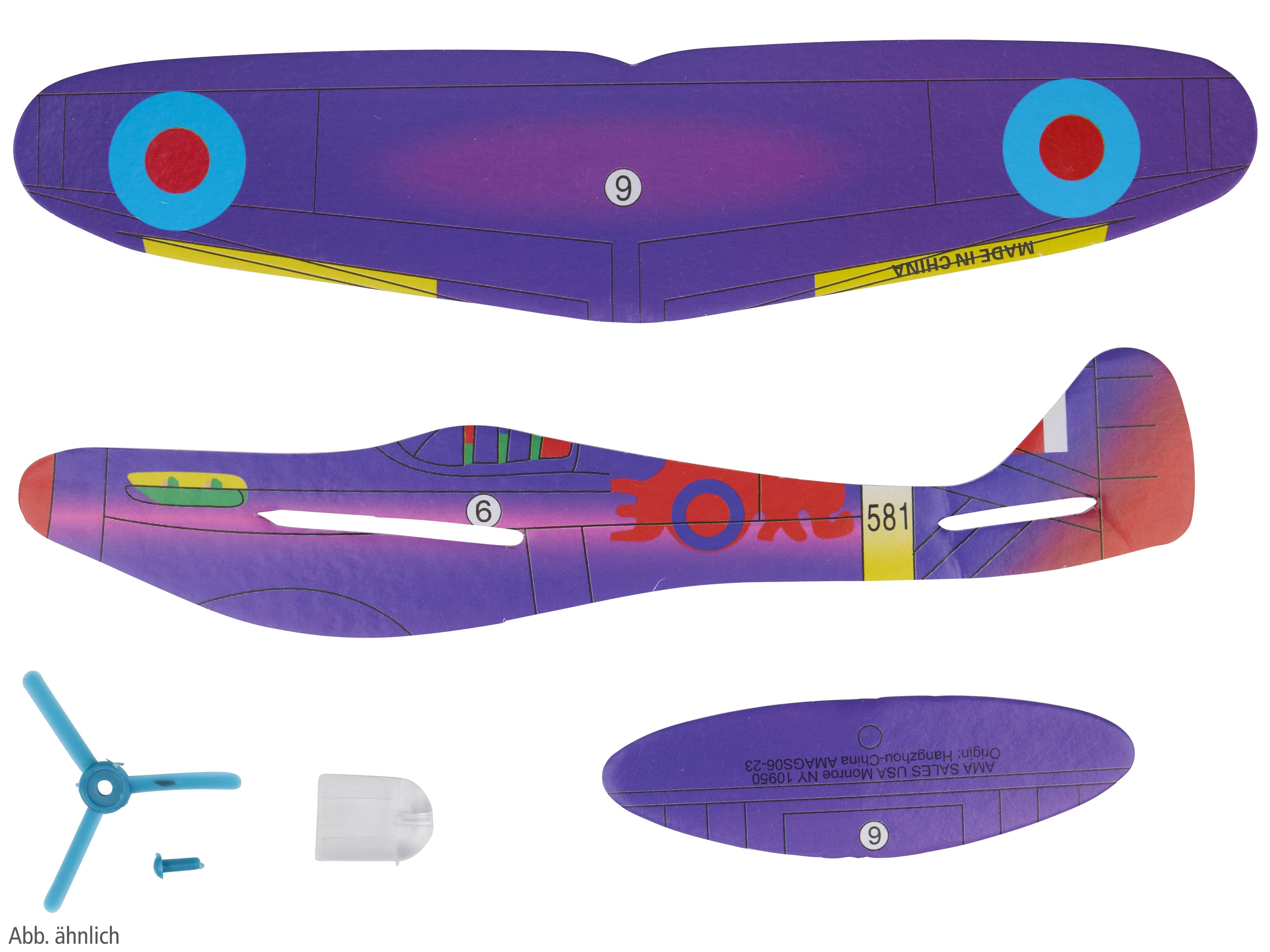 EDDY TOYS, Wurfgleiter, 190 mm