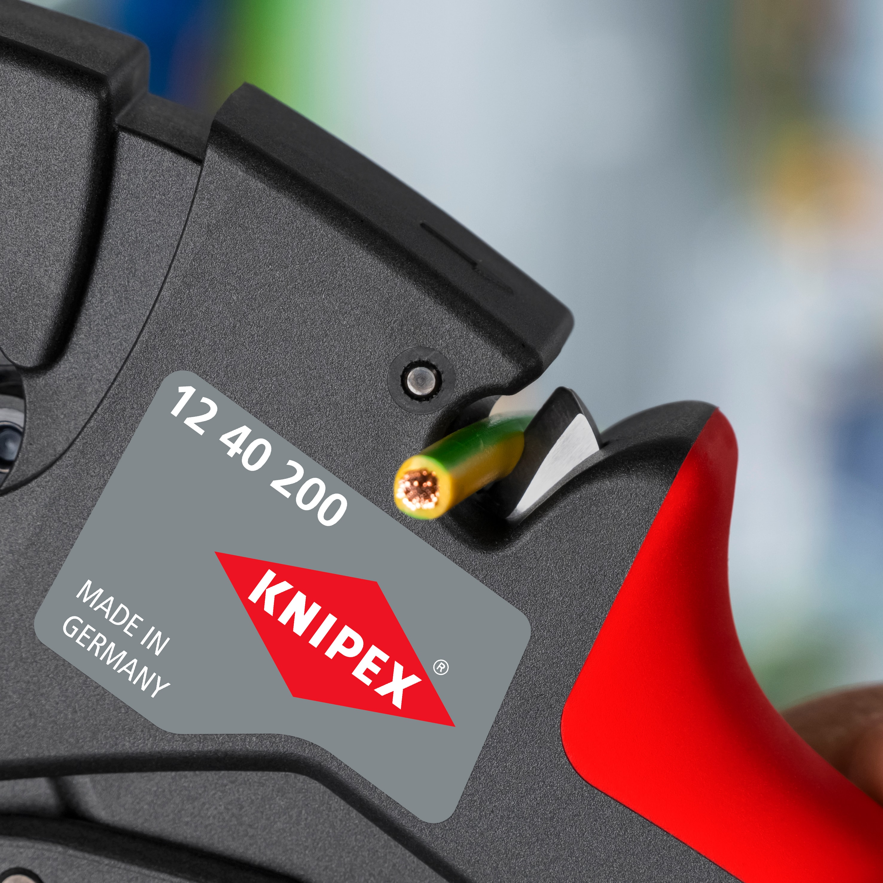 KNIPEX Selbsteinstellende Abisolierzange, 12 40 200