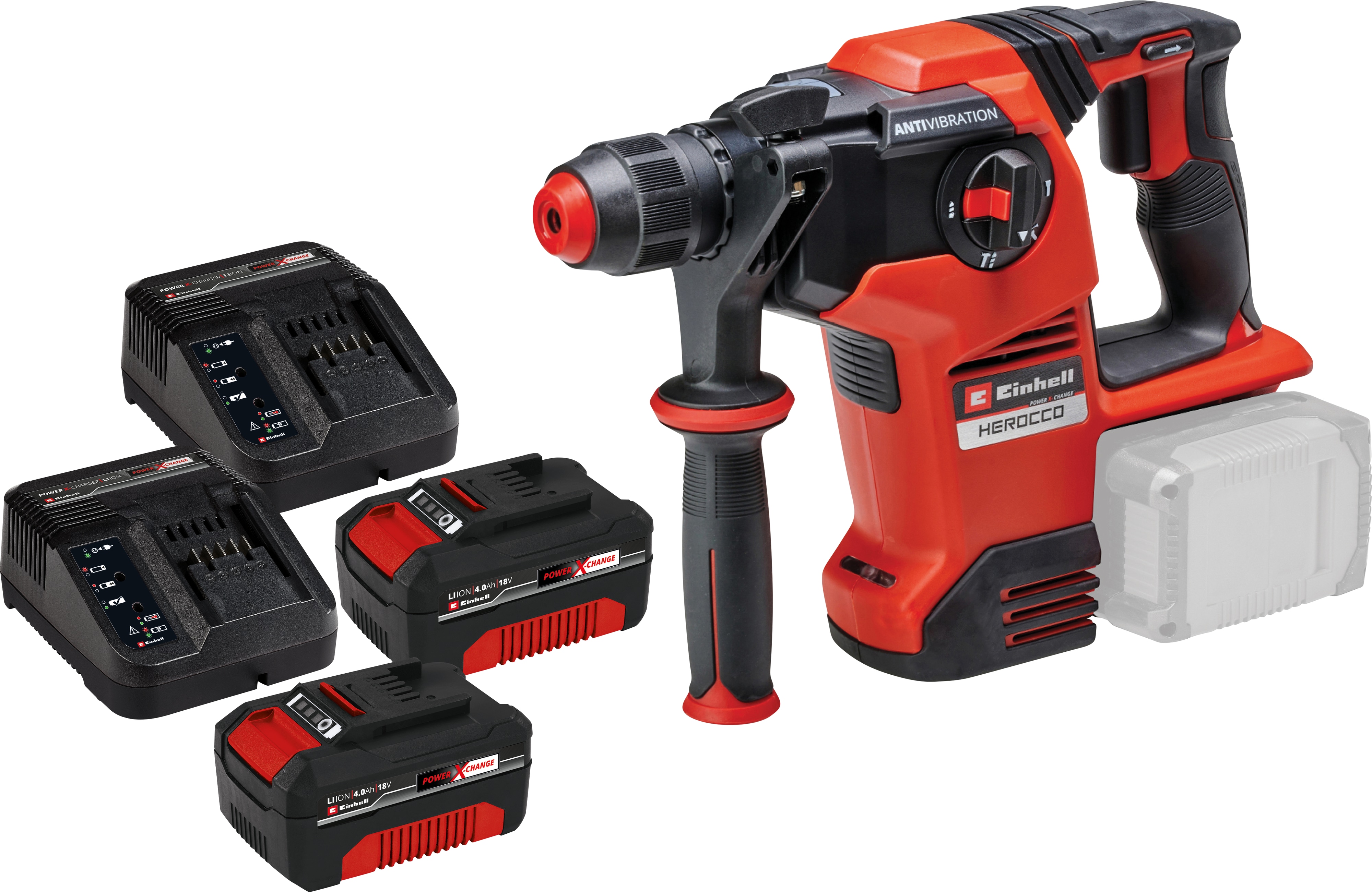 EINHELL PROFESSIONAL Akku-Bohrhammer HEROCCO 36/28 Kit (2x 4,0 Ah) EINHELL PROFESSIONAL Akku-Bohrhammer HEROCCO 36/28 Kit (2x 4,0 Ah)