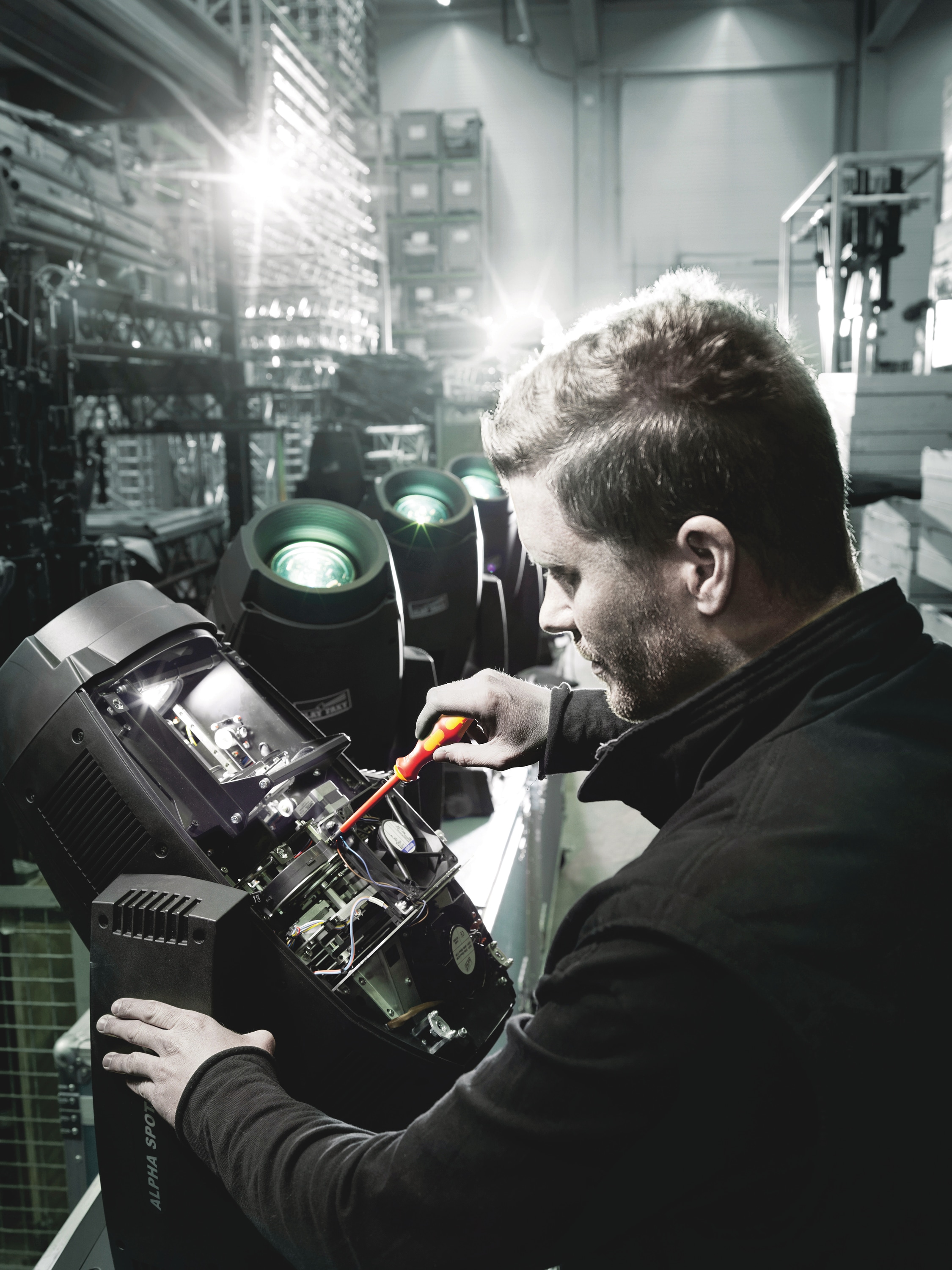 WERA Schraubendreher-Set, Kraftform Kompakt VDE 17 Universal 1 Tool Finder, 17‑teilig