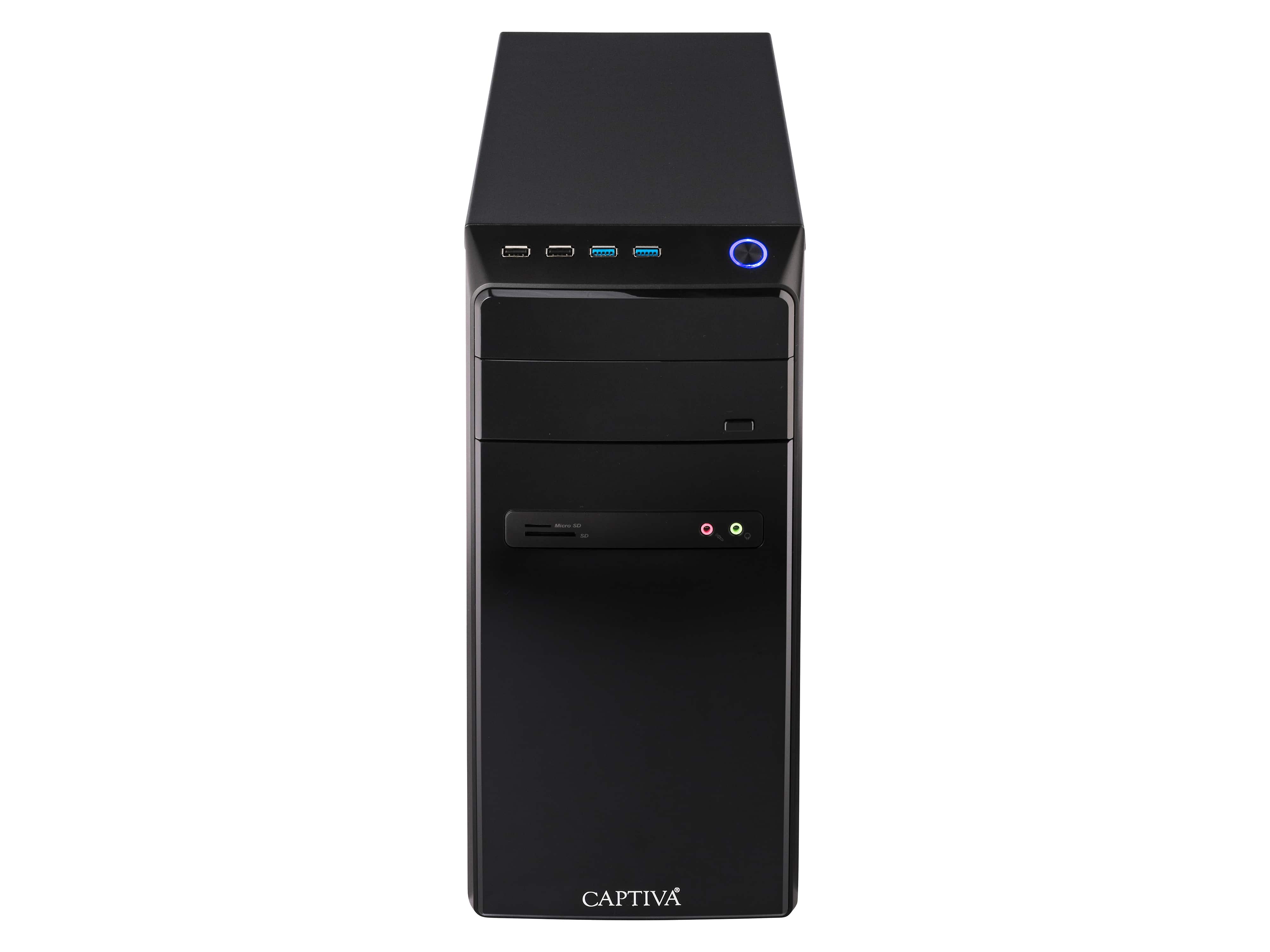CAPTIVA Desktop-PC I80-373 Power Starter Intel® Core™ i5-14400, 32 GB DDR4, 2 TB M.2 SSD NVME