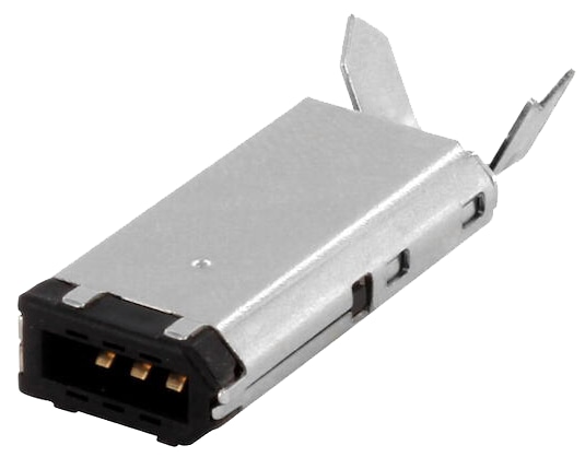 ECON CONNECT FireWire Stecker 6-polig, Lötanschluss ECON CONNECT FireWire Stecker 6-polig, Lötanschluss