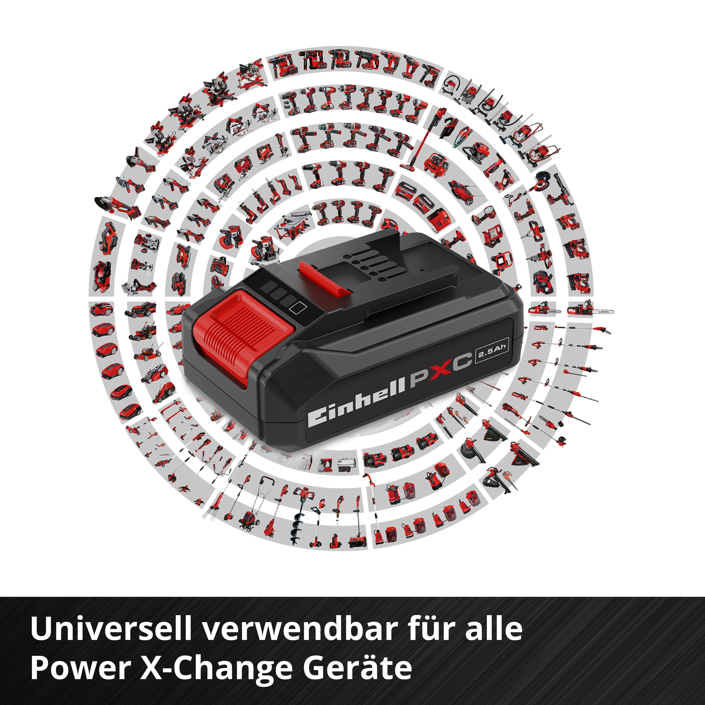 EINHELL Power X-Change Starter Kit 4512097, 18V 2,5Ah